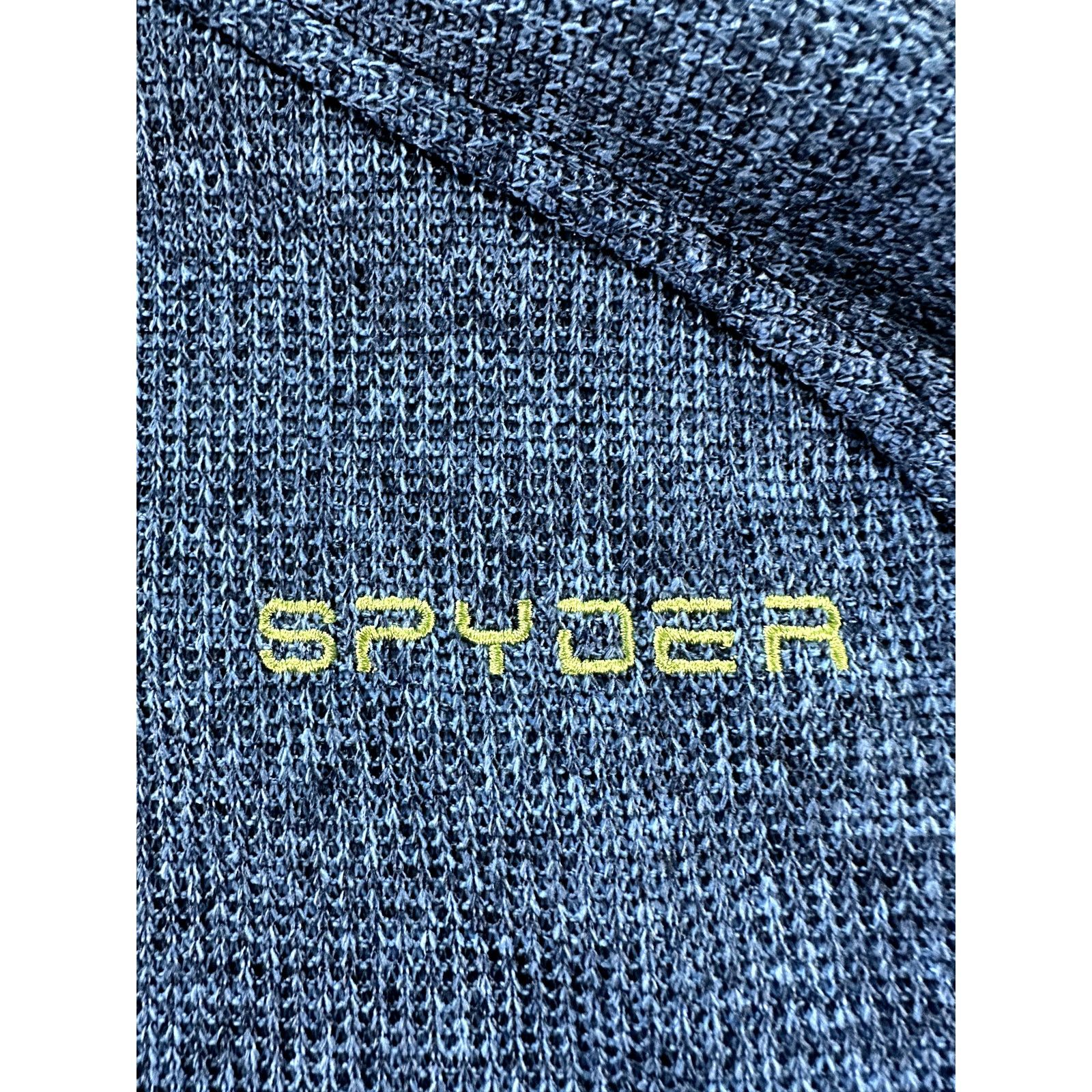 Spyder Spyder Mens Outbound Sweater Sz XL Quarter Zip Pullover Blue Size US XL / EU 56 / 4 - 6 Thumbnail