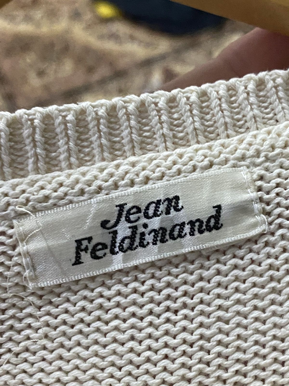 Japanese Brand × Vintage Vintage Jean Feldinand Knitwear Size US S / EU 44-46 / 1 - 13 Thumbnail