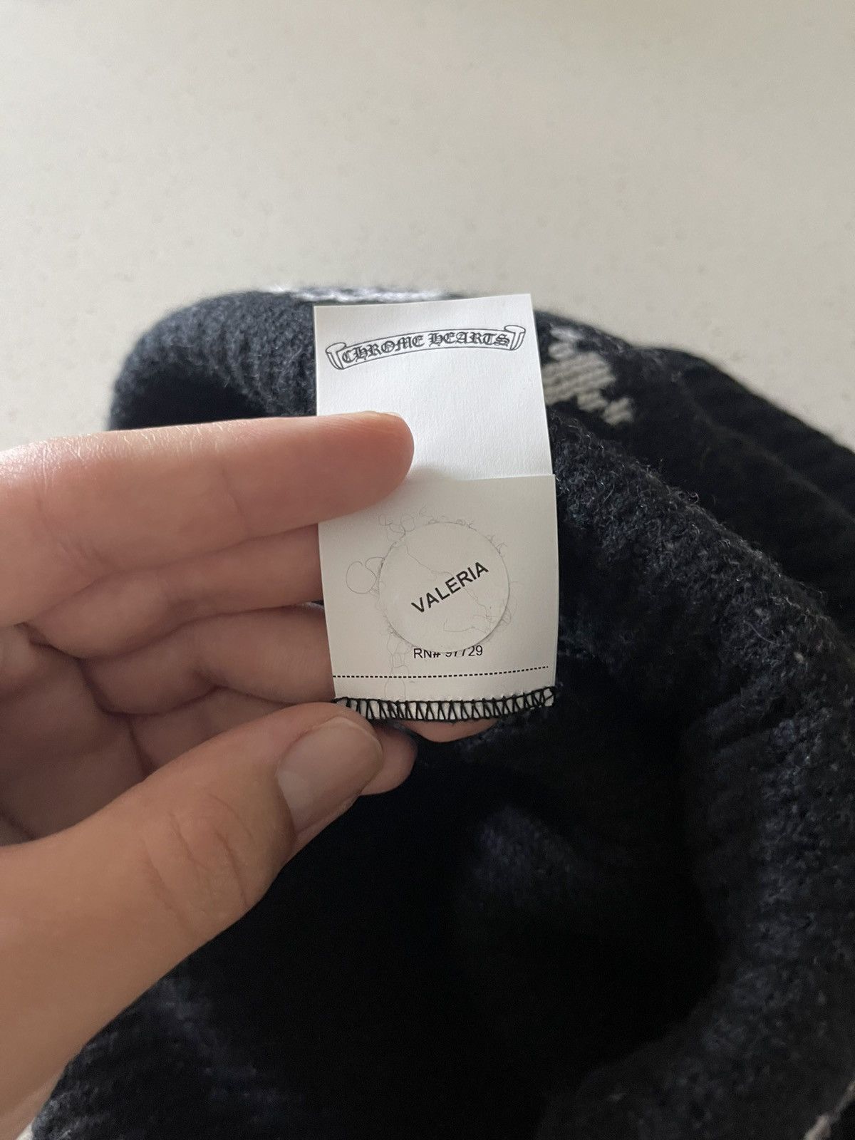 Chrome Hearts Chrome Hearts Cashmere Big Daddy Beanie Size ONE SIZE - 8 Thumbnail