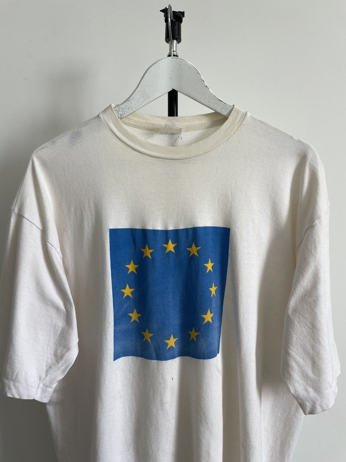 Vintage Archive Vintage 80’s European Union Flag T-Shirt RARE Size US XL / EU 56 / 4 - 3 Thumbnail
