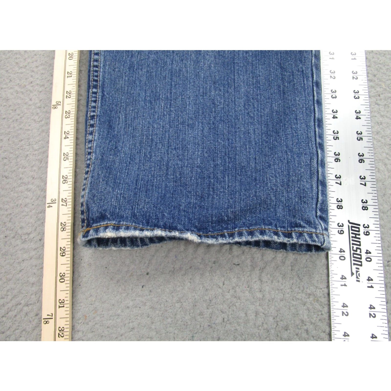 Vintage VINTAGE Plugg Jeans Mens 38x30 Blue Straight Leg Cotton Denim Punk 90s Mens Size US 38 / EU 54 - 2 Thumbnail