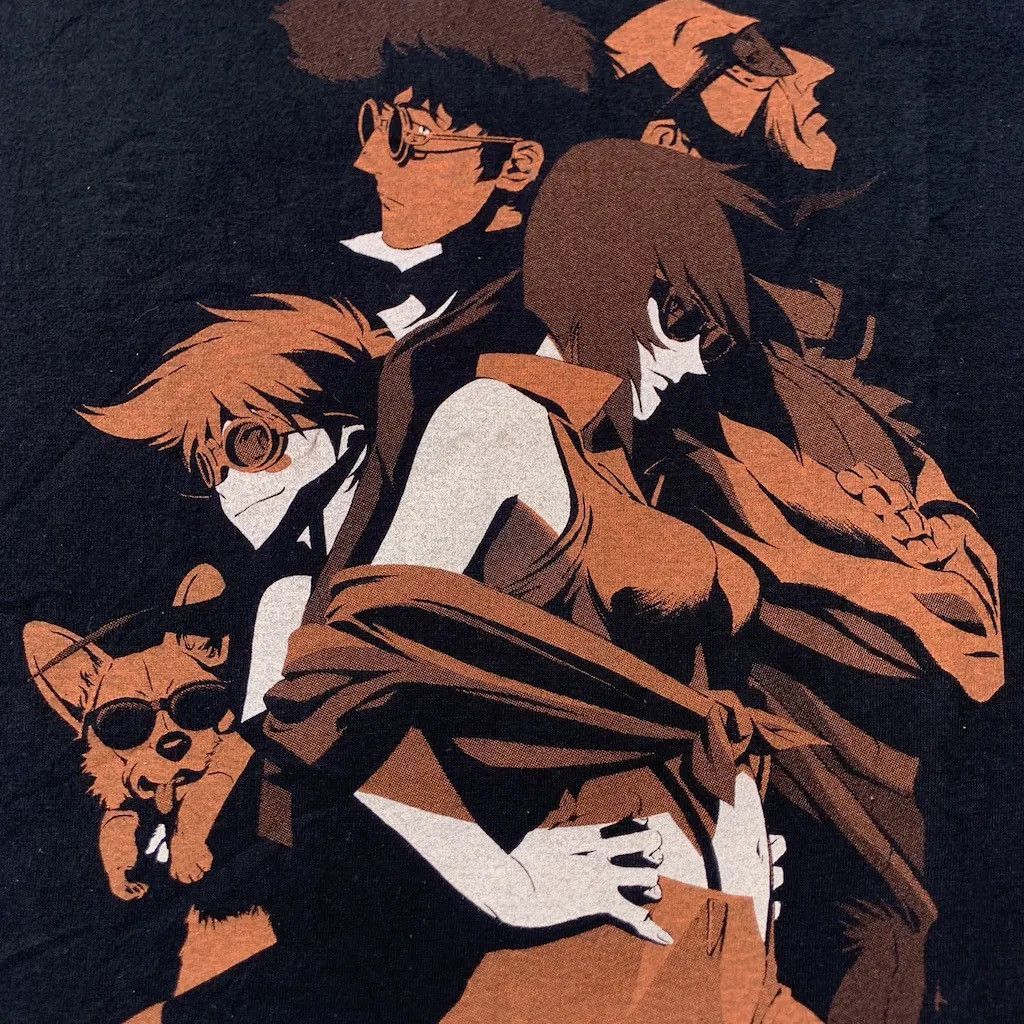Anime Vintage Cowboy Bebop 20th Anniversary Japanese Anime T-shirt Size US L / EU 52-54 / 3 - 6 Thumbnail