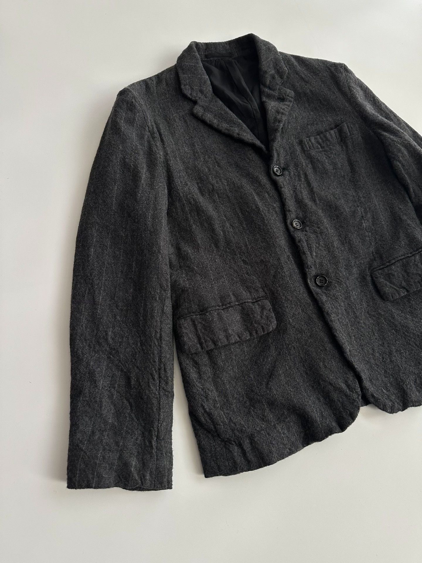 Comme des Garcons Comme des Garcons Wool fur-lined suit jacket| Size XS / US 0-2 / IT 36-38 - 2 Thumbnail
