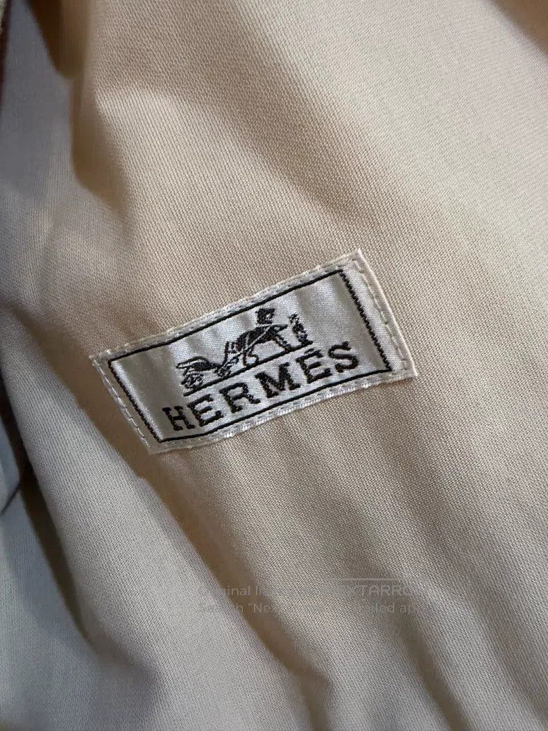Hermes Hermes Beige Pure Cotton Jacket Size US M / EU 48-50 / 2 - 3 Thumbnail