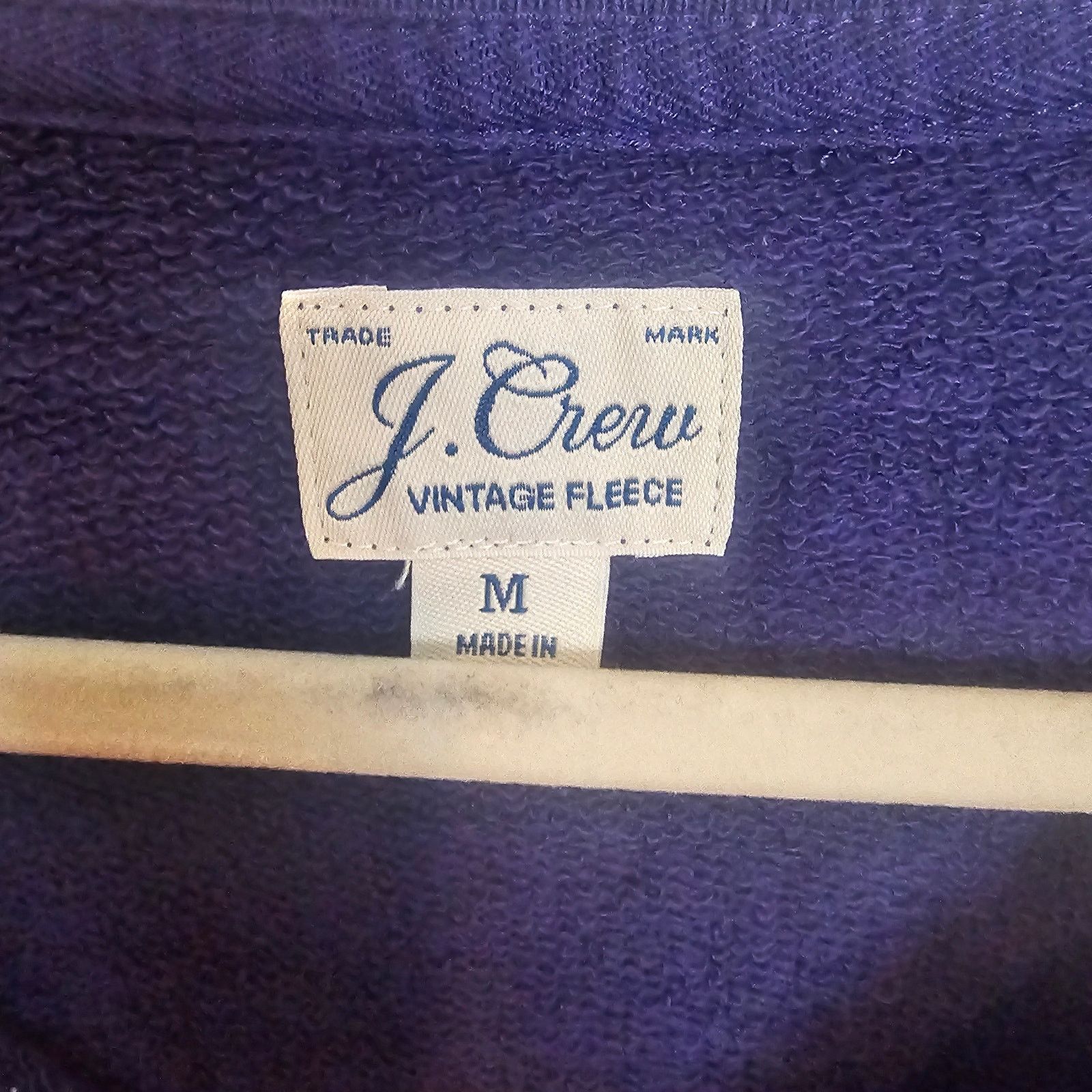 J.Crew J. Crew Womens Vintage Fleece Crew Neck Sweatshirt M Preppy Size M / US 6-8 / IT 42-44 - 7 Thumbnail