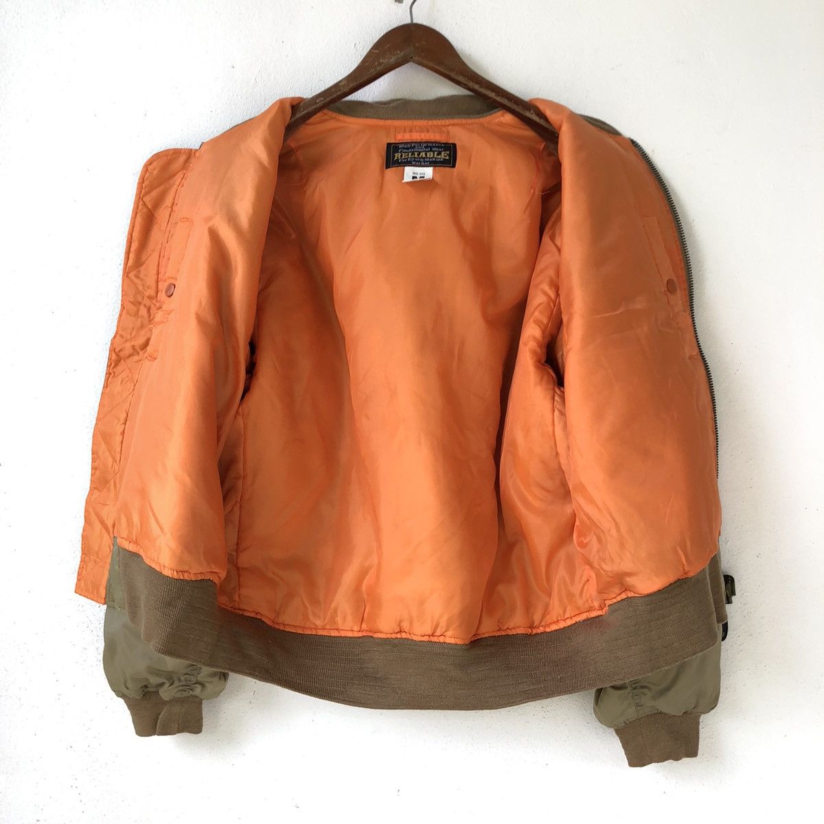 Japanese Brand RELIABLE Japan Reversible MA-1 Bomber Jacket Size US S / EU 44-46 / 1 - 4 Thumbnail