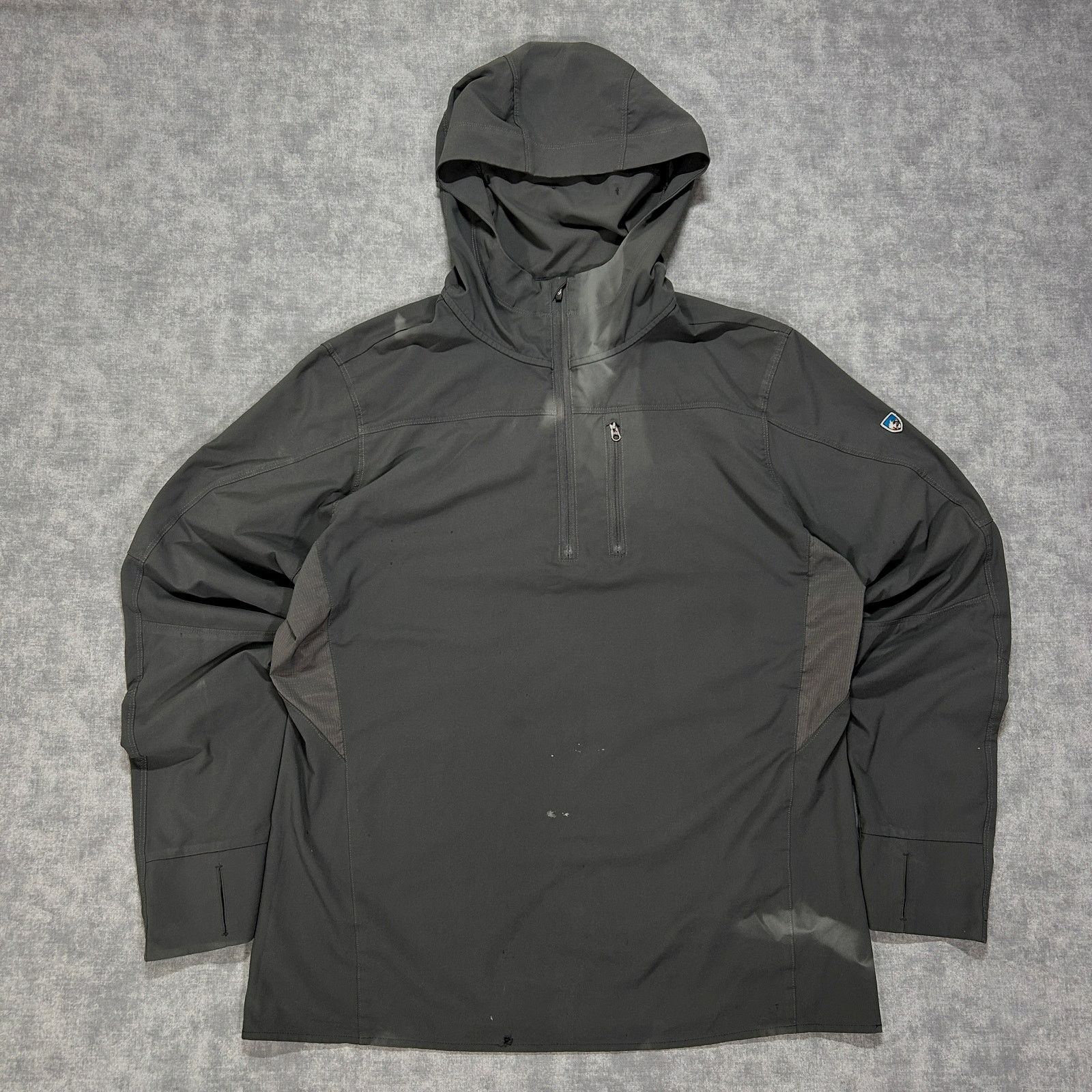 Kuhl Kuhl Bandit Pullover lightweight grey 1/4 zip jacket mens M Size US M / EU 48-50 / 2 - 1 Thumbnail