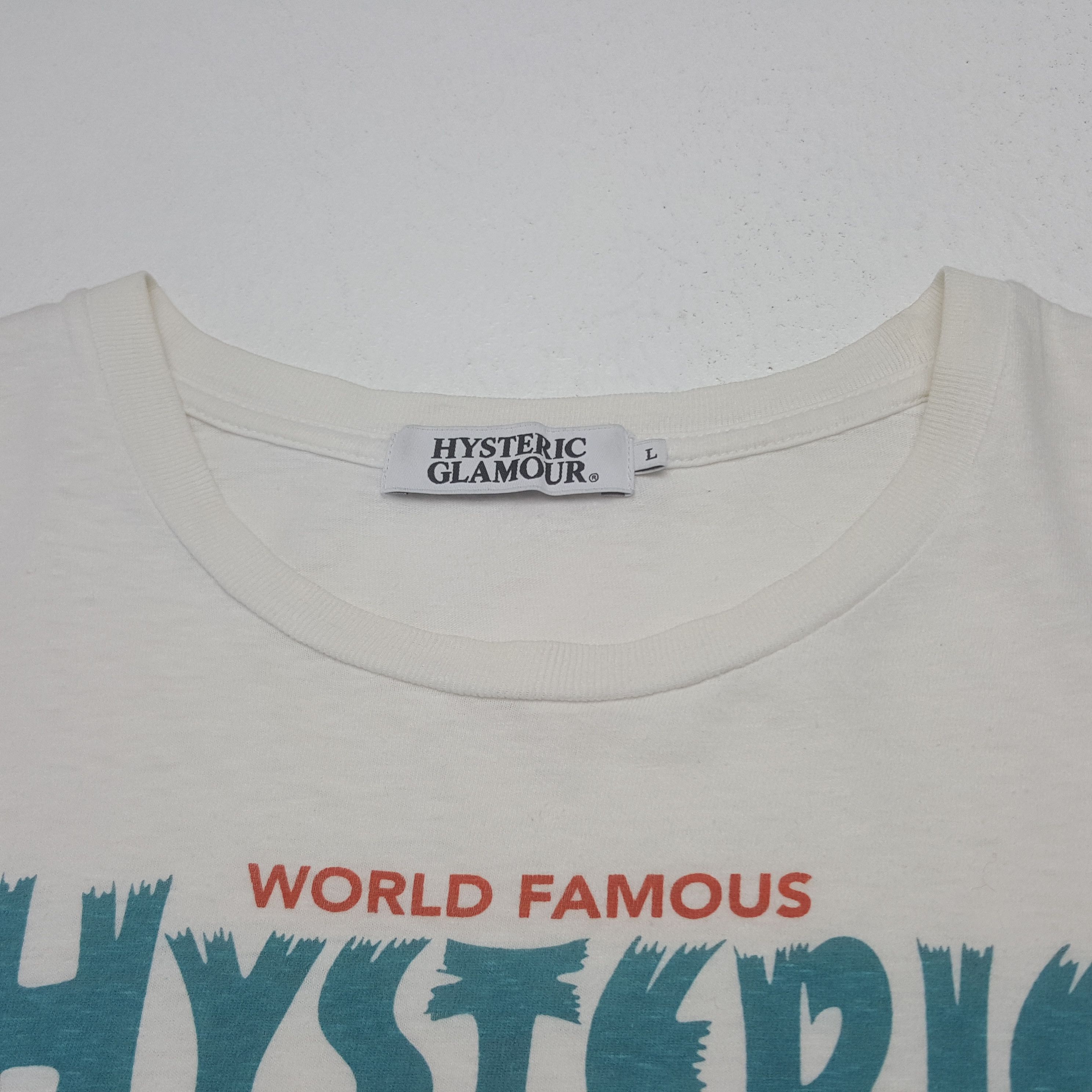 Hysteric Glamour Vintage Hysteric Glamour Japanese Brand Tshirt C319N60 Size US M / EU 48-50 / 2 - 4 Thumbnail