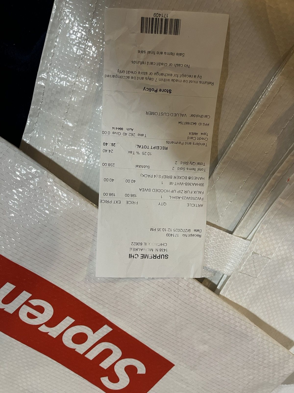 Supreme Supreme fox fur zipup Size US L / EU 52-54 / 3 - 6 Thumbnail
