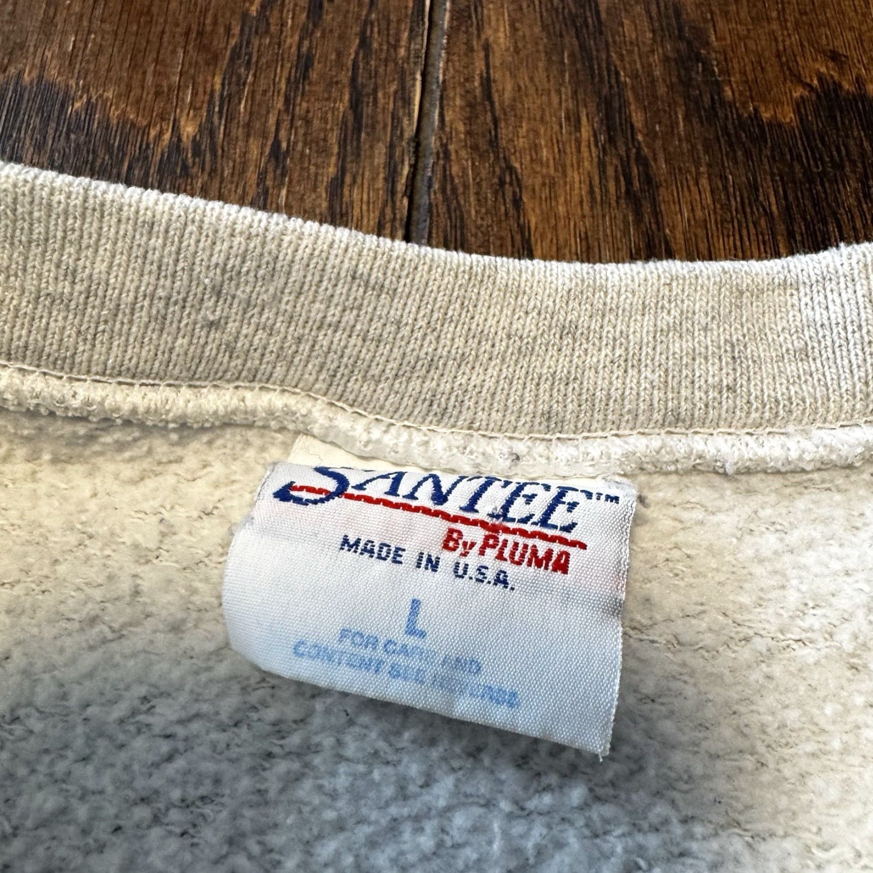 Vintage VINTAGE Lee Sport Fear This Sweatshirt Crewneck L USA Made Warsaw Wildcats Football Gray Cotton Blend Fleece Embroidered Men Sweatshirt 90s USA AOP Size US L / EU 52-54 / 3 - 7 Thumbnail