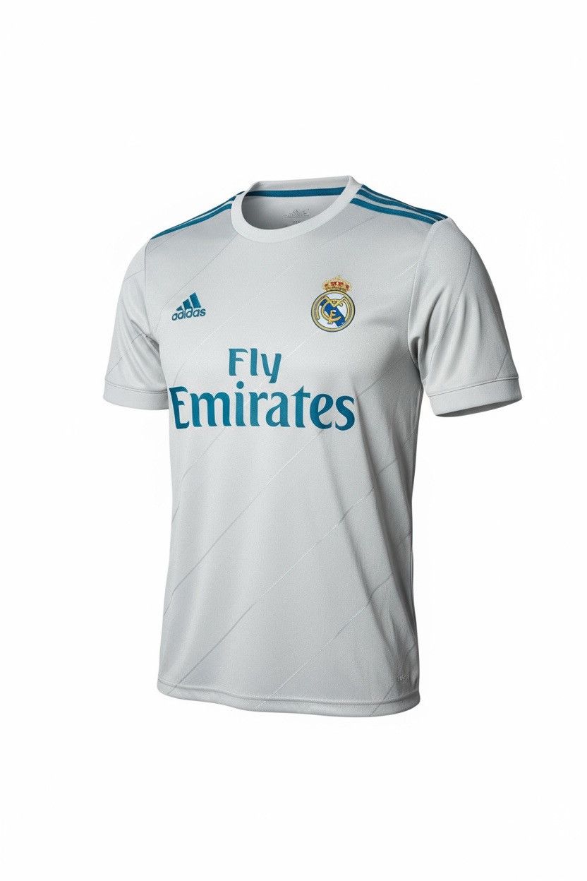 Adidas T-shirt Home Jersey Official Adidas 2017 Real Madrid Size US M / EU 48-50 / 2 - 2 Thumbnail