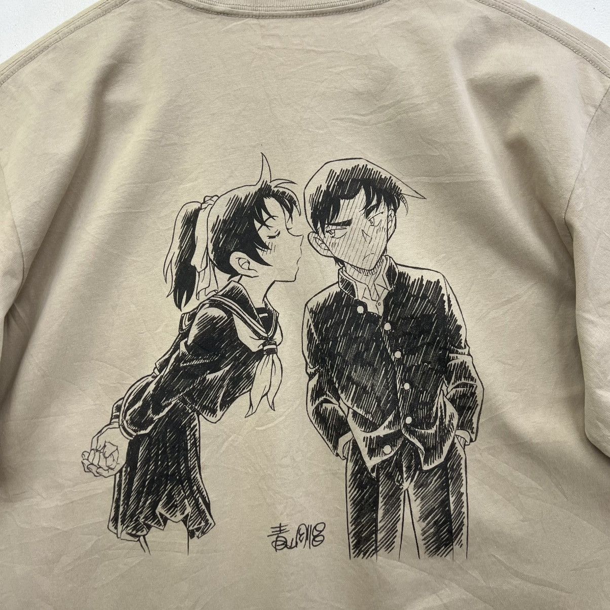 Cartoon Network × Uniqlo UNIQLO X DETECTIVE CONAN ANIME SINGLE POCKET BACKHIT TSHIRT Size US M / EU 48-50 / 2 - 6 Thumbnail