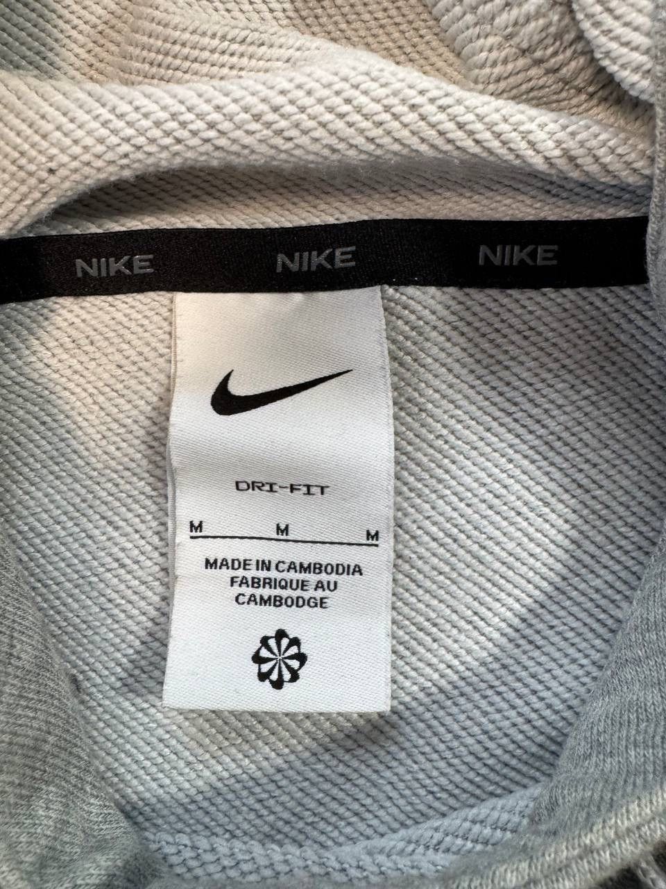 Nike × Vintage 90’s NIKE RARE SWOOSH Y2K OVERSIZED RETRO LOGO HOODIE Size US L / EU 52-54 / 3 - 5 Thumbnail