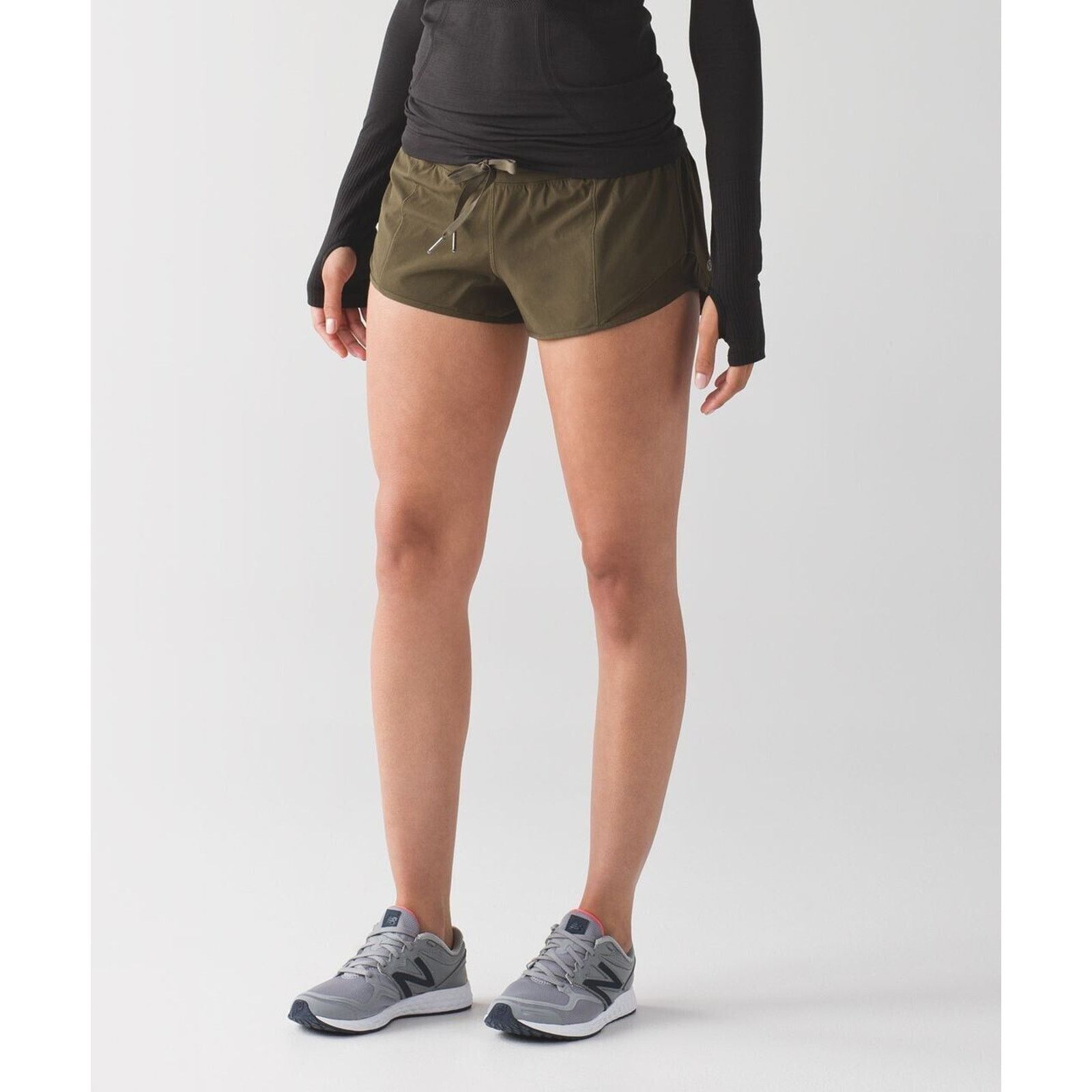 Lululemon Lululemon HOTTY HOT Lined Running Athleisure Yoga Military Size 28" / US 6 / IT 42 - 2 Thumbnail
