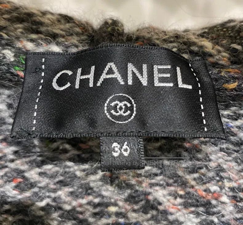 Chanel Full sequin braided hooded sweatshirt jacket