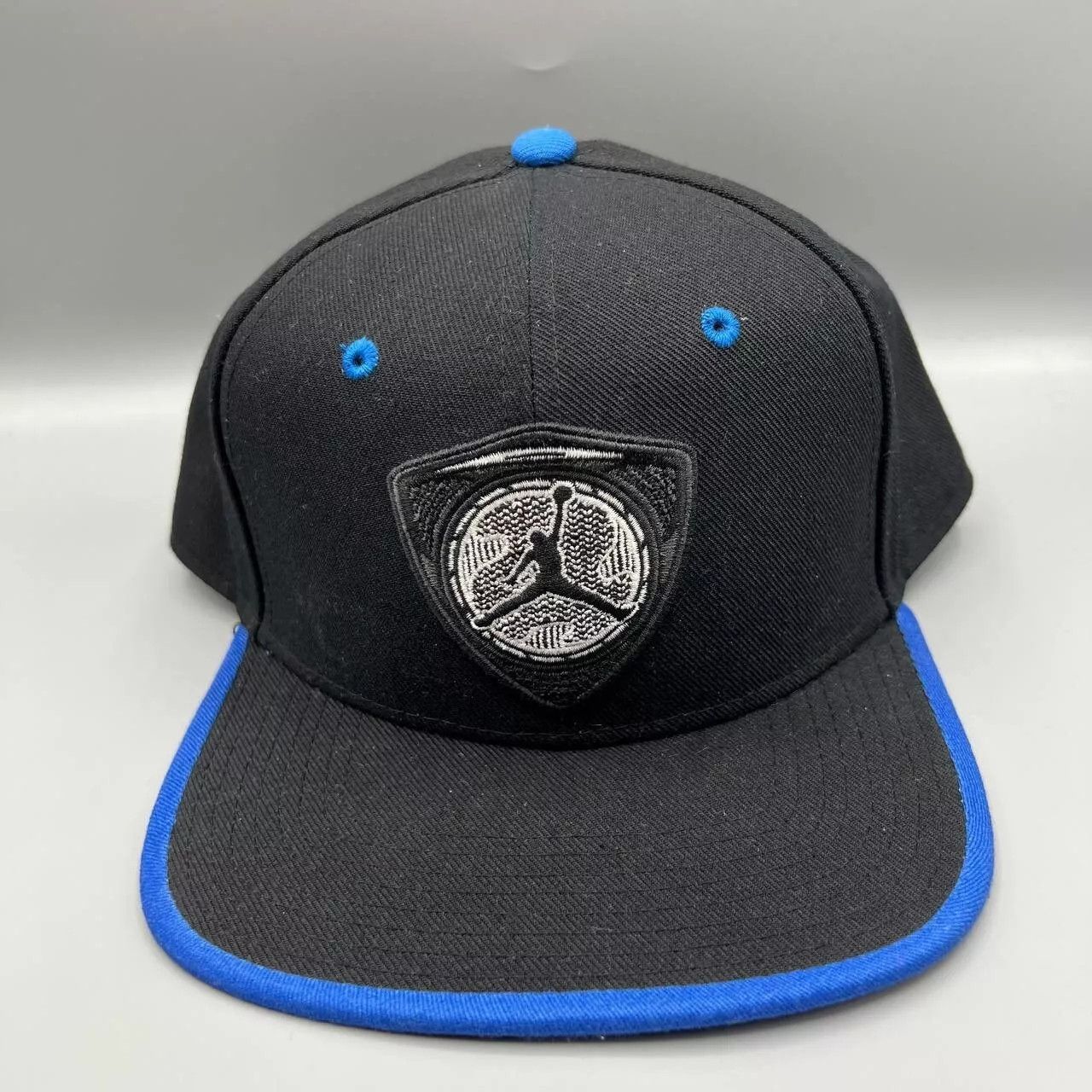 Jordan Brand Air Jordan Hat Men Black Last Shot Jumpman Snap Back Cap Size ONE SIZE - 1 Thumbnail