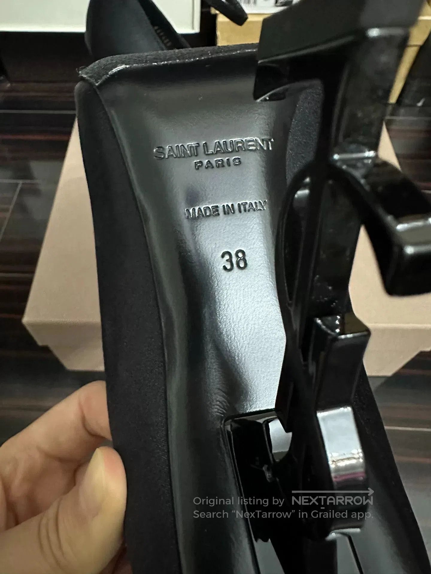 Saint Laurent Paris Saint Laurent YSL Women's High Heels Size 38. Size US 7 / IT 37 - 6 Thumbnail