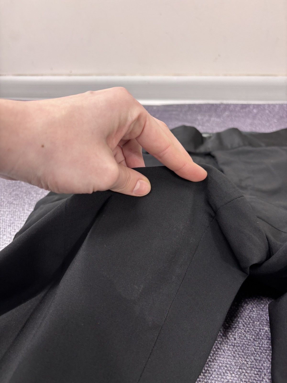 Armani Collezioni Armani Collezioni Women’s Black Tailored Dress Pants Size 30" / US 8 / IT 44 - 17 Thumbnail