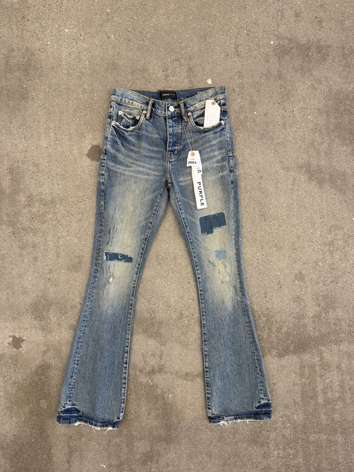 Purple Brand Purple Brand Patch Repair Flare Size US 29 - 1 Thumbnail