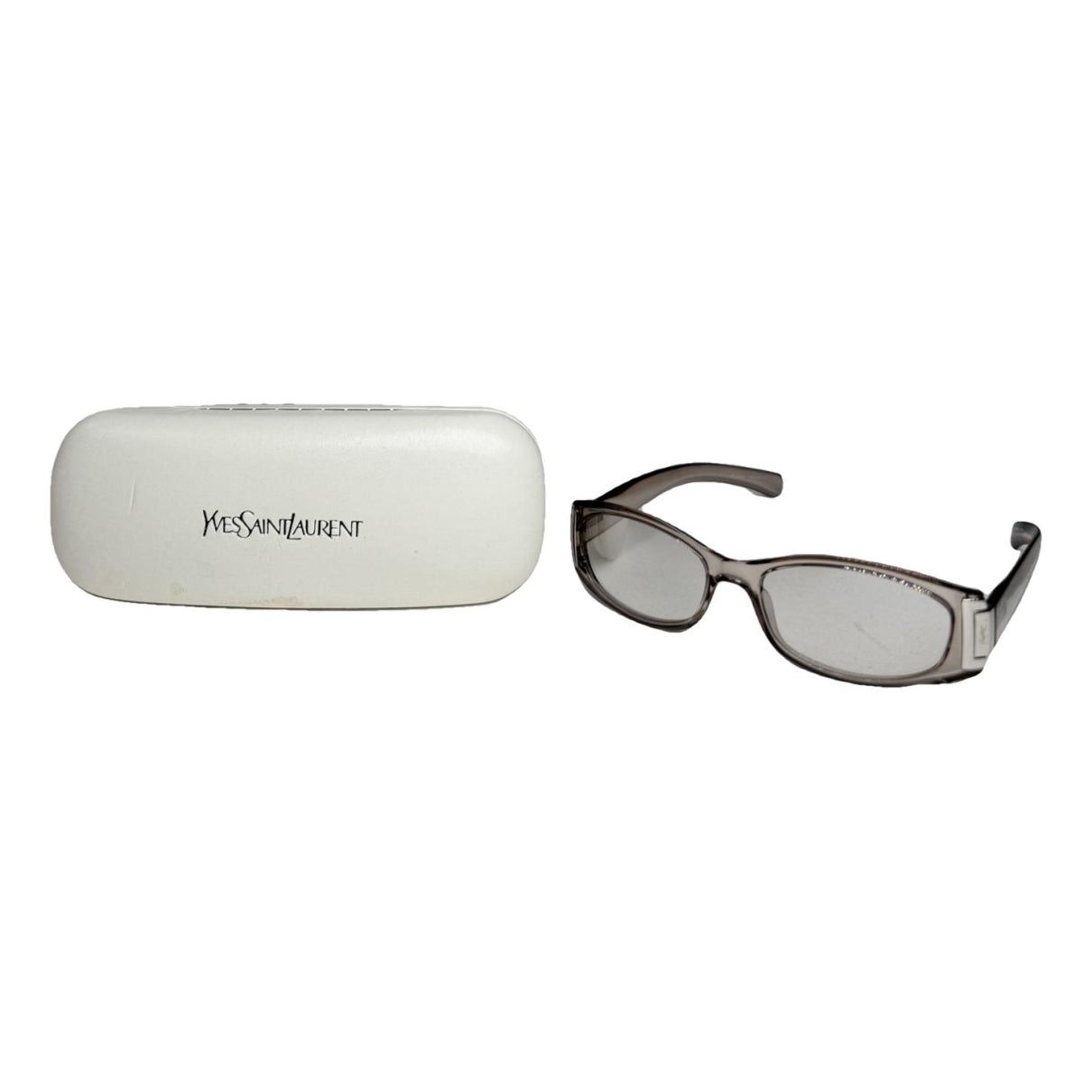 Other Saint Laurent Silver Plastic Sunglasses Size ONE SIZE - 1 Thumbnail