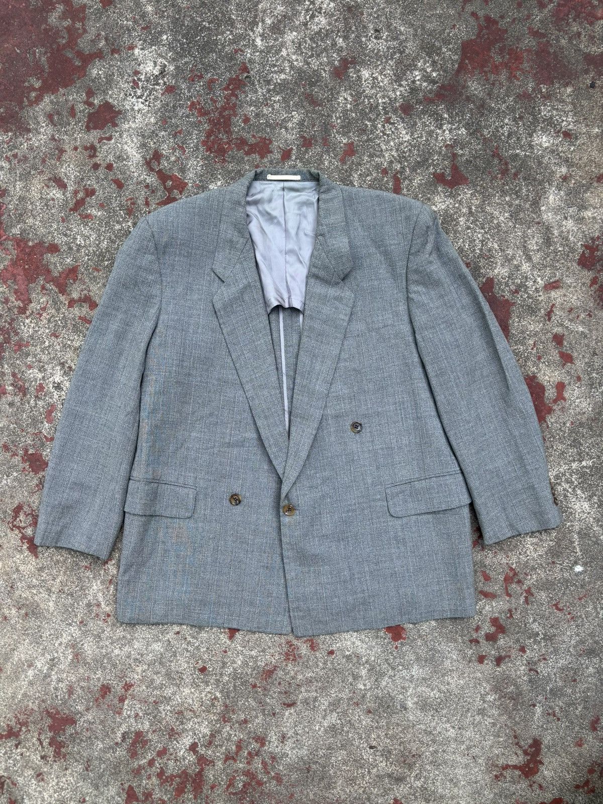 Comme des Garcons Homme COMME DES GARÇONS HOMME AD1992 WOOL BLAZER JACKET Size US M / EU 48-50 / 2 - 1 Thumbnail