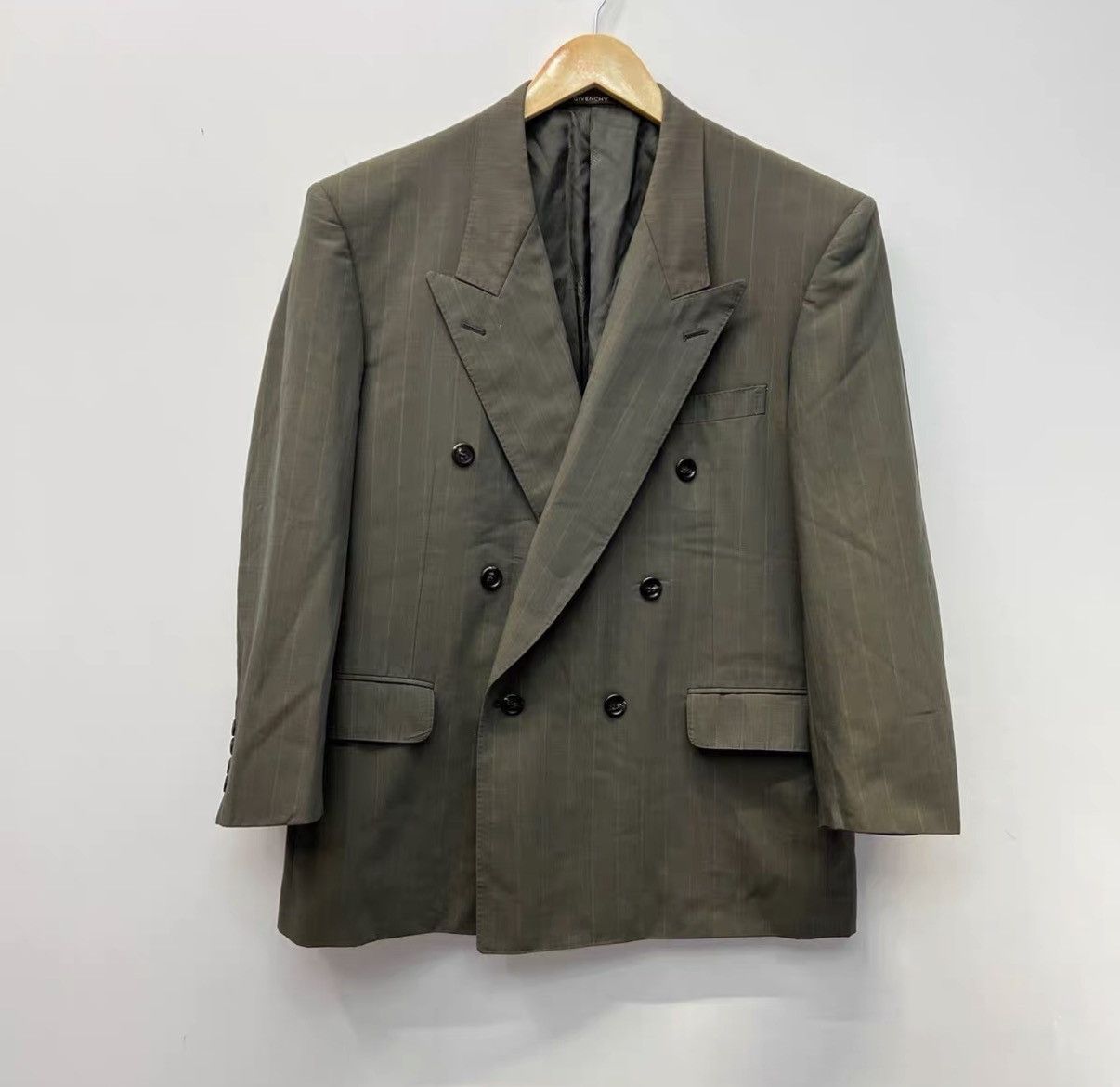 Givenchy Givenchy Vertical Striped Blazer J42 Size US M / EU 48-50 / 2 - 1 Thumbnail