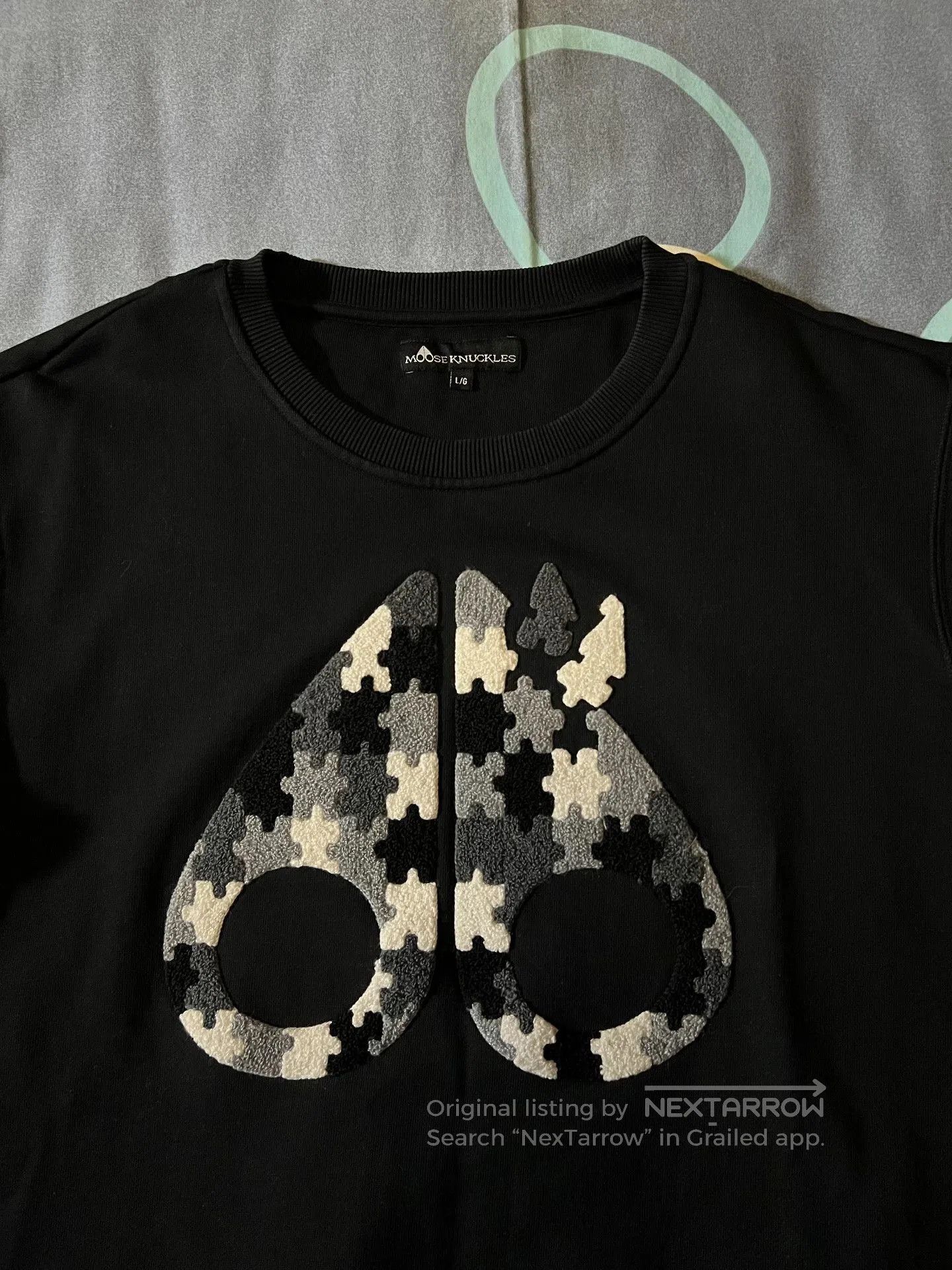 Moose Knuckles Moose Knuckles Camouflage Embroidered Hoodie. Size US L / EU 52-54 / 3 - 2 Thumbnail