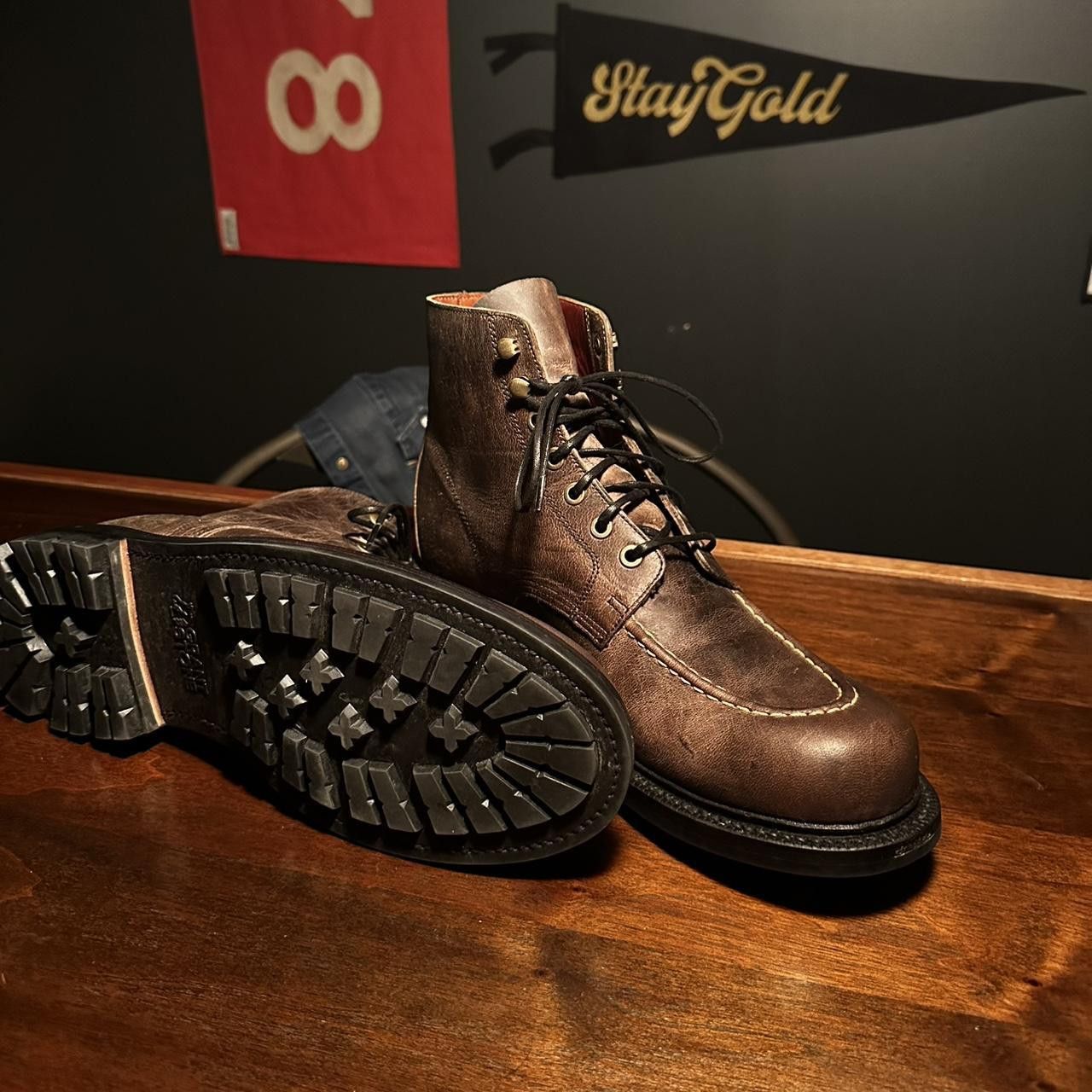 Grant Stone GRANT STONE BRASS BOOT SIZE 11.5 D Size US 11.5 / EU 44-45 - 6 Thumbnail