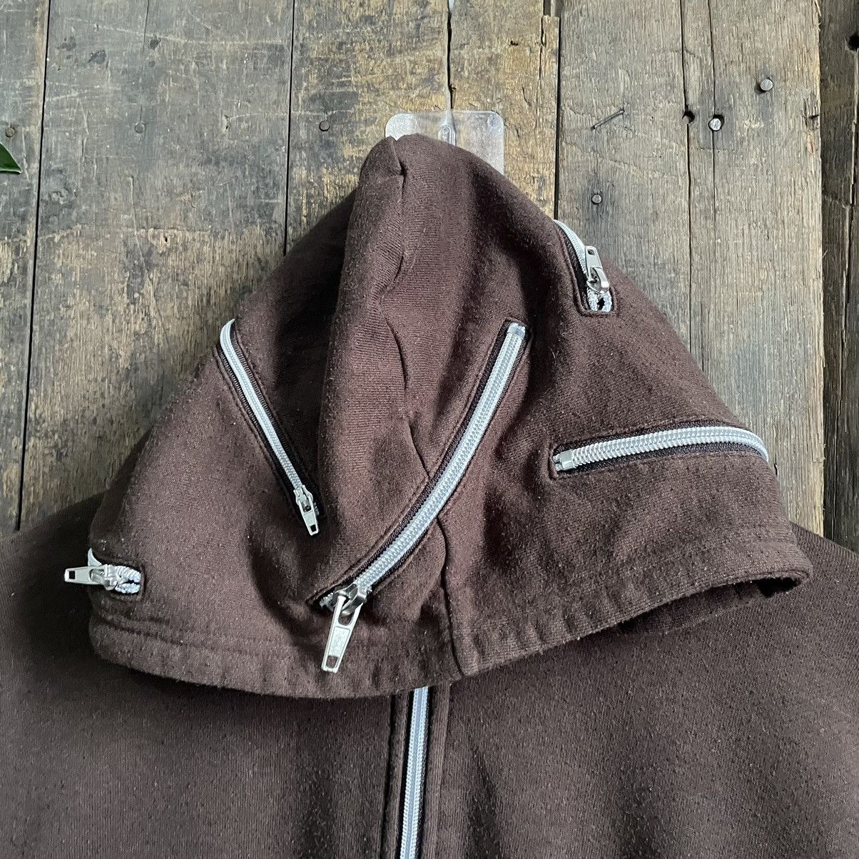 semanticdesign Vintage Semantic Design Punk Zipper Hoodie Size US L / EU 52-54 / 3 - 4 Thumbnail