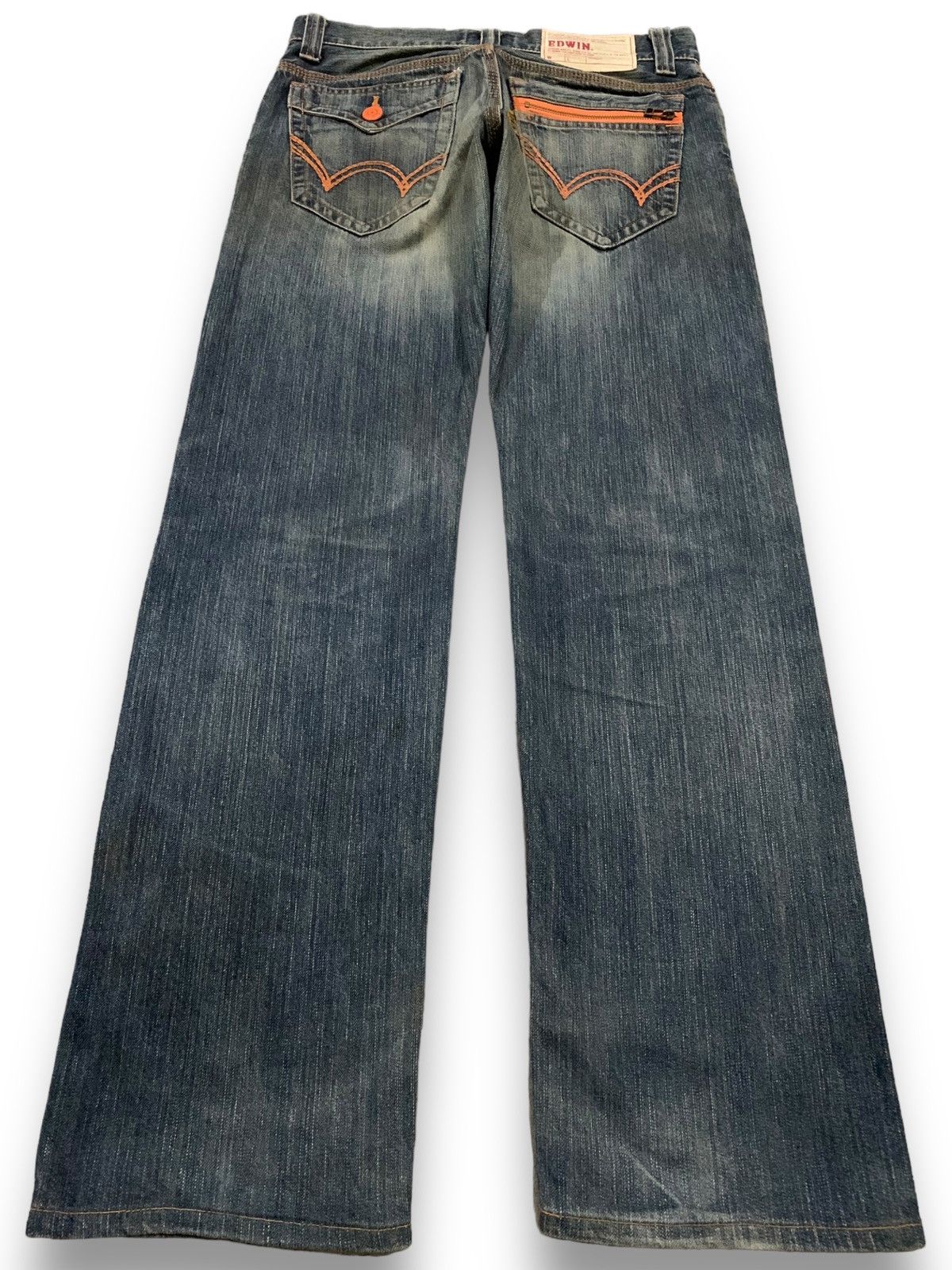 Edwin Vintage Edwin XV Mud Wash Distressed Grunge Jeans Size US 31 - 2 Thumbnail