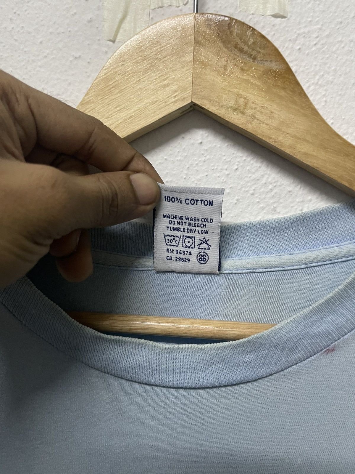 Stussy 90s STUSSY 580INT2 FADED TSHIRT SINGLE STITCH TOP BOTTOM Size US L / EU 52-54 / 3 - 10 Thumbnail