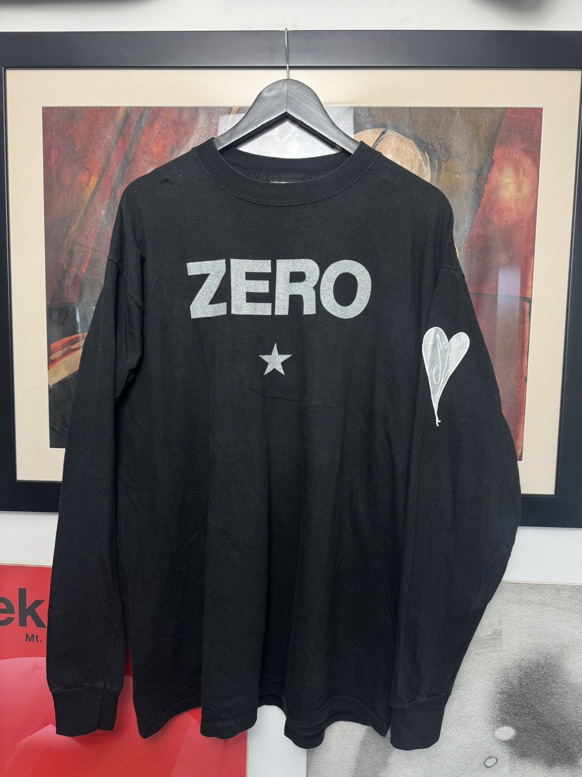 Vintage Vintage Smashing Pumpkins Zero Longsleeve Rock Band Merch Size US XL / EU 56 / 4 - 1 Thumbnail