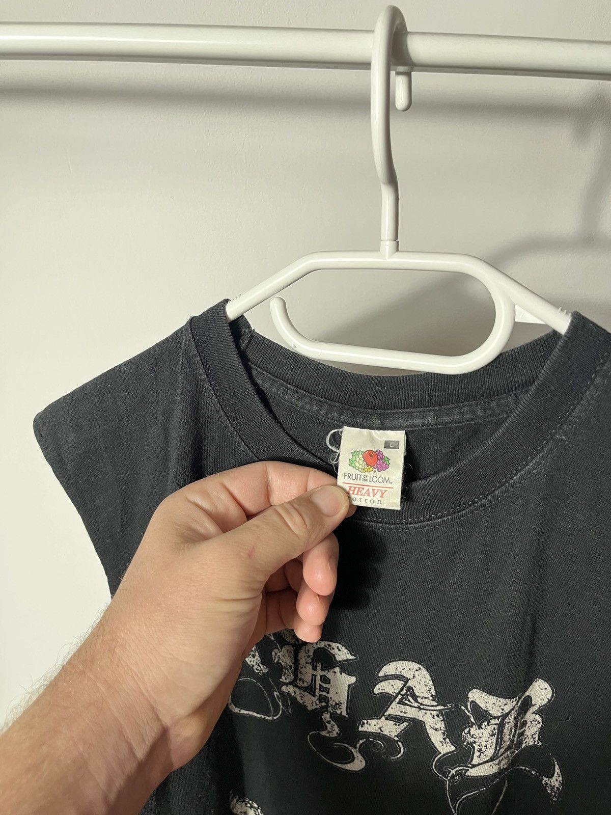 Band Tees × Vintage Vintage AHAB Tank Top Sleeveless t-shirt Vest Size US L / EU 52-54 / 3 - 4 Thumbnail