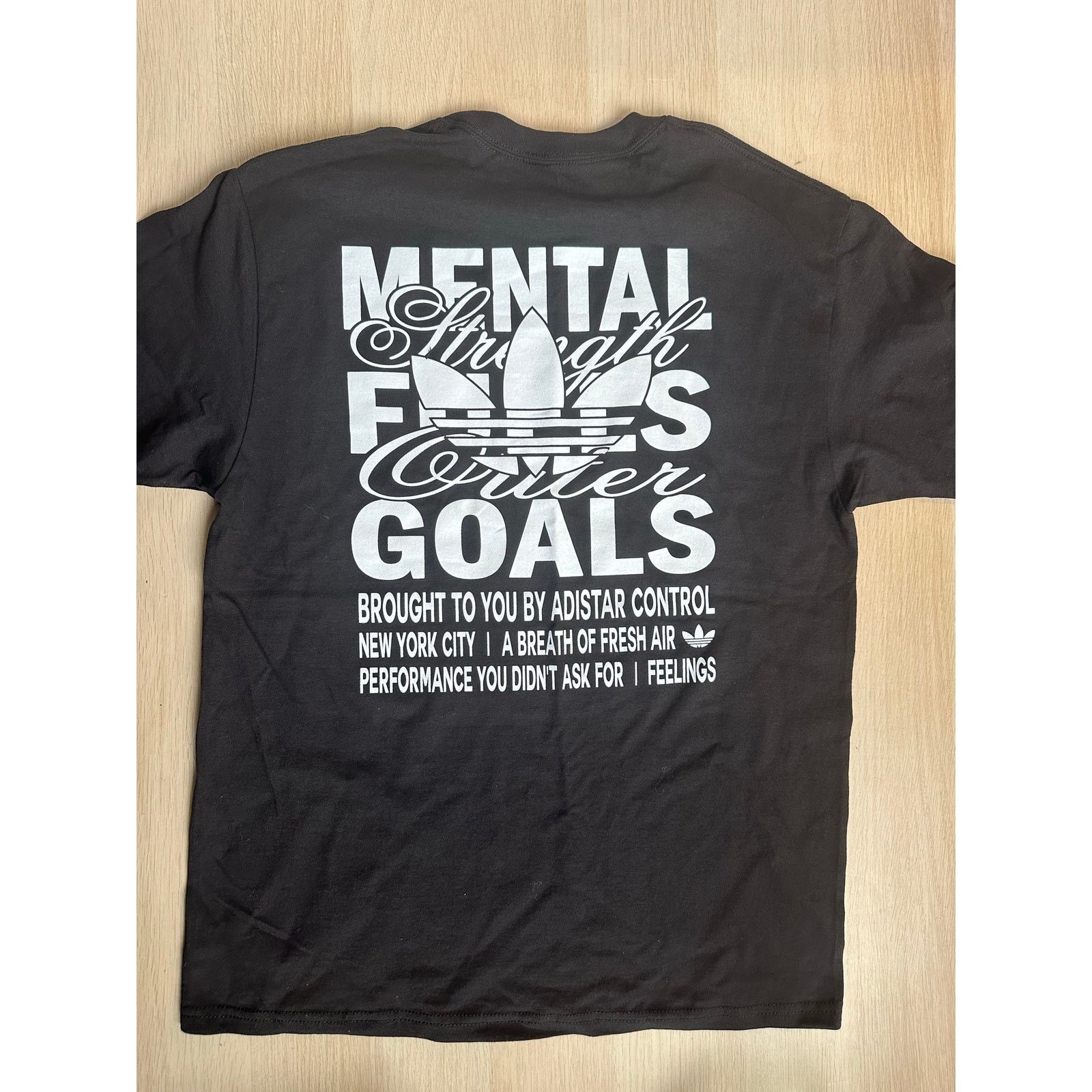 Adidas Rare Adidas x LUAR NYFW Black T-Shirt - Size L - New Size US L / EU 52-54 / 3 - 6 Thumbnail