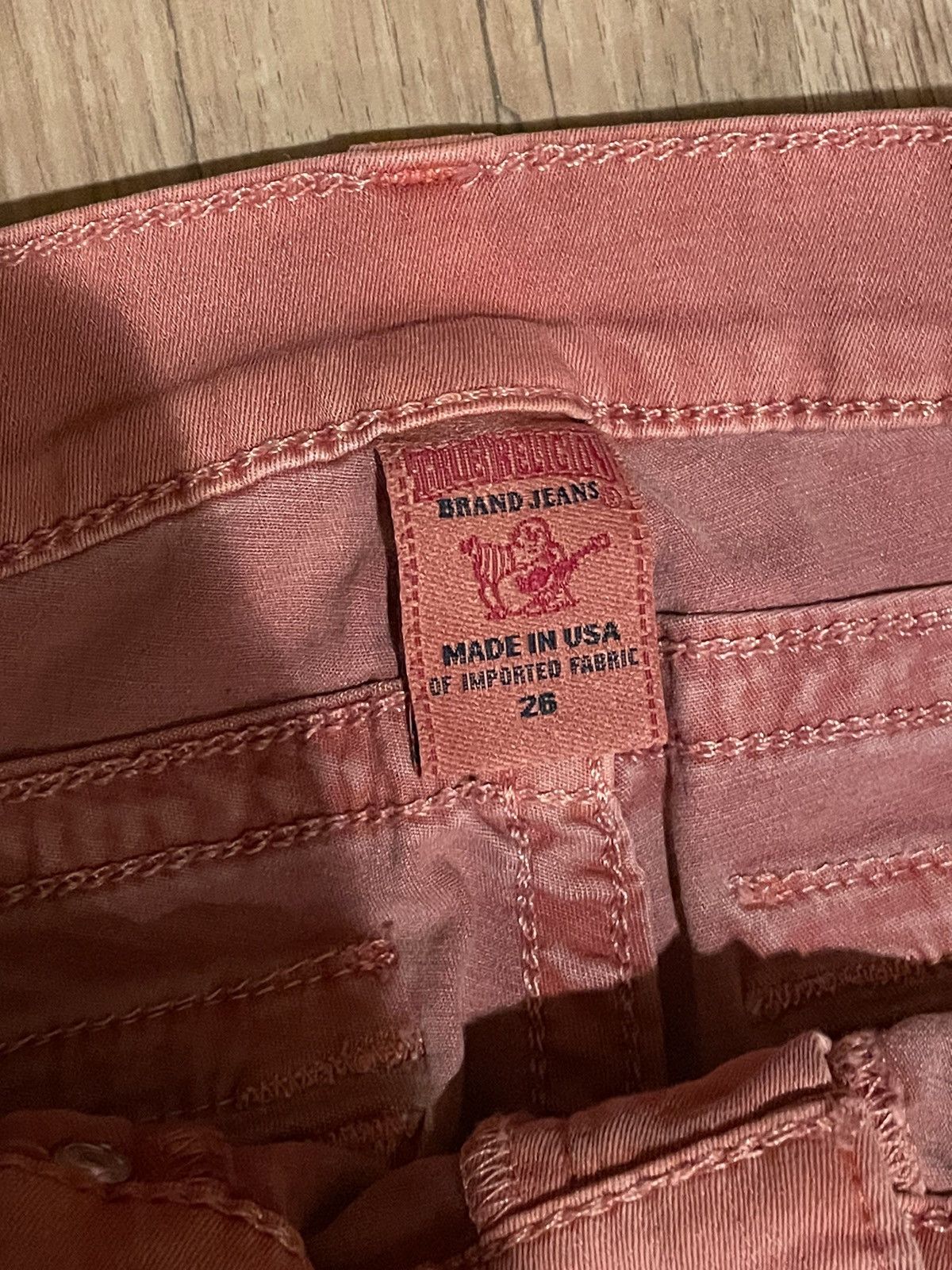 True Religion × Vintage True Religion Billy Straight Jeans Pant Vintage Y2k Washed Size 26" / US 2 / IT 38 - 14 Thumbnail
