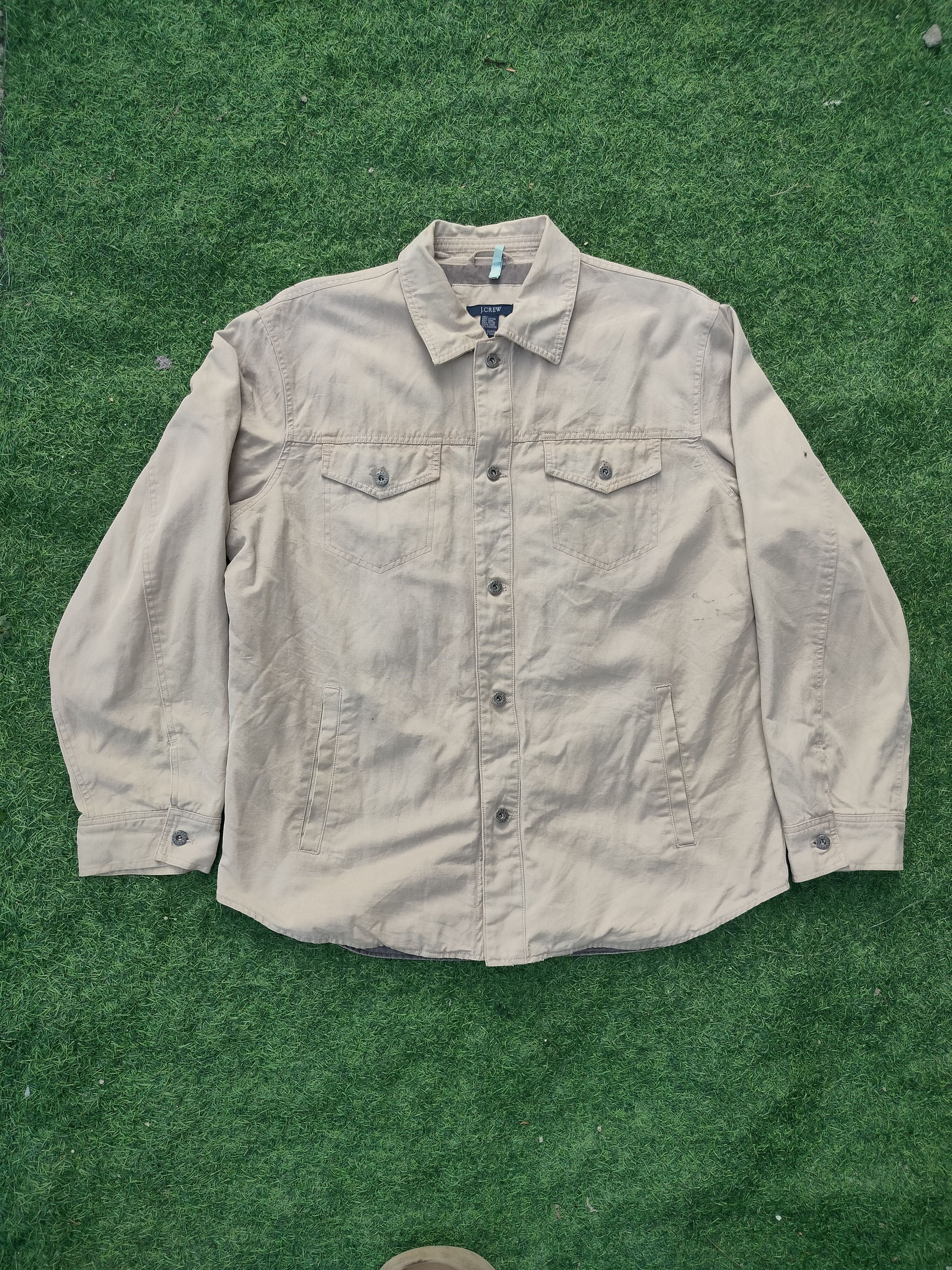 Japanese Brand J.CREW BUTTON UP JACKET Size US L / EU 52-54 / 3 - 1 Thumbnail