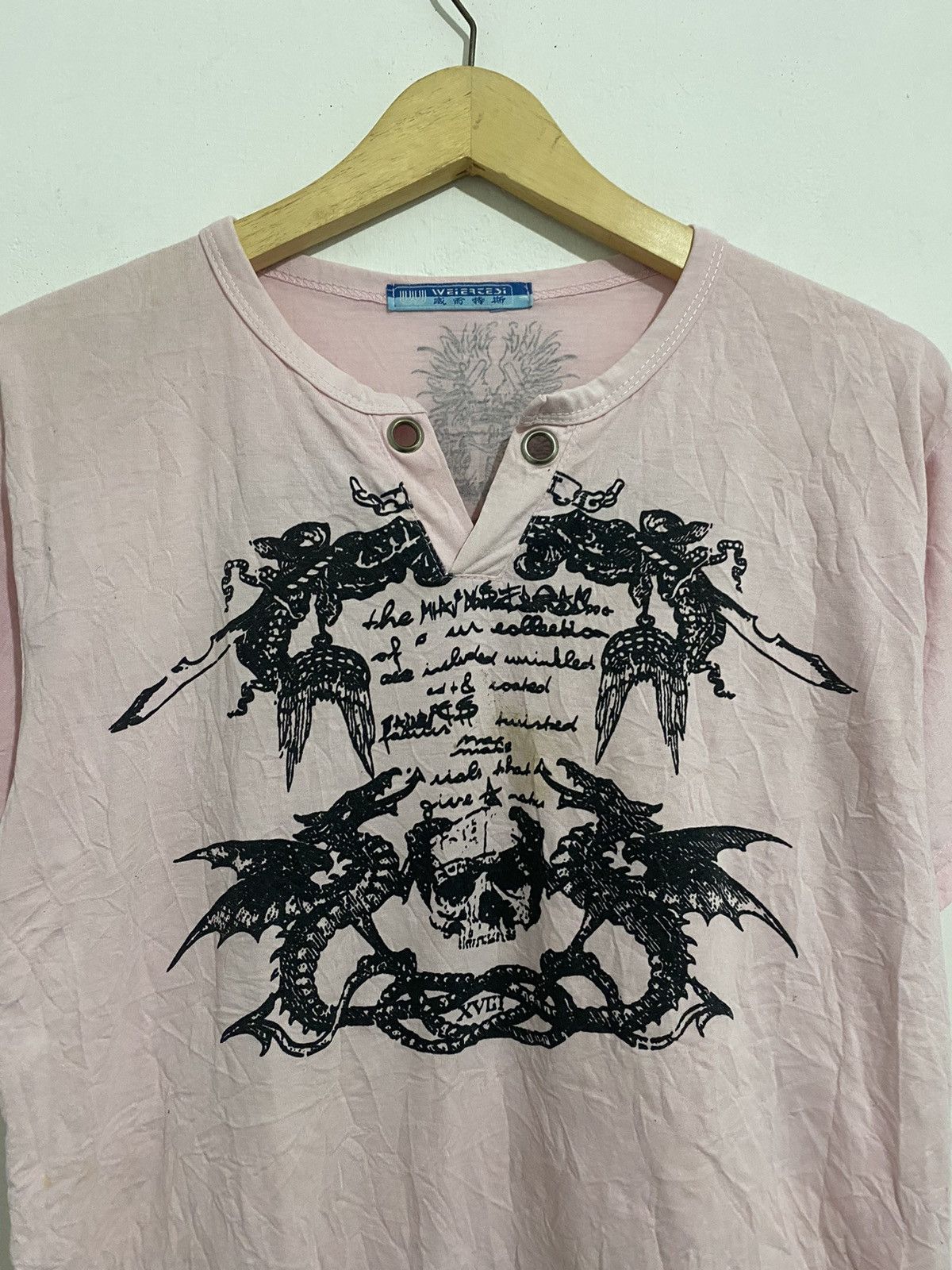 If Six Was Nine 🖤BLACKDAY🖤Japanese poem skull lgb ifsix styled Size US M / EU 48-50 / 2 - 2 Thumbnail