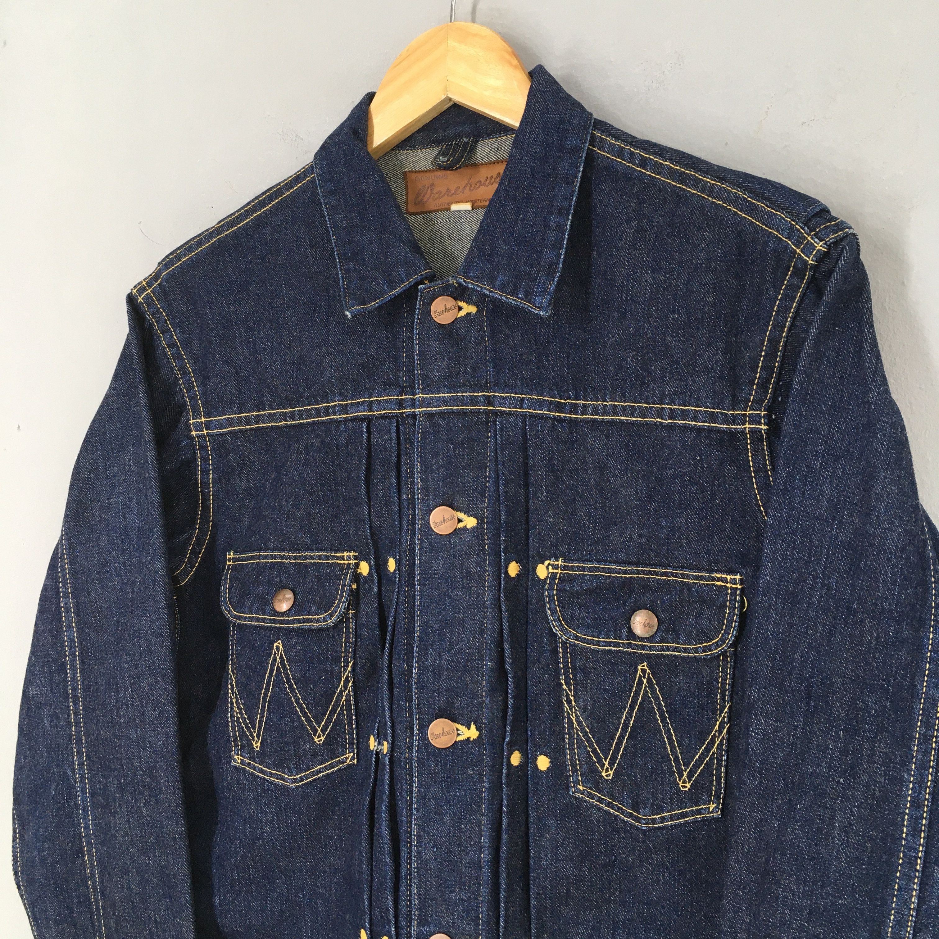 Warehouse Vintage Warehouse Japan Jeans Trucker Jacket Small Size US S / EU 44-46 / 1 - 3 Thumbnail