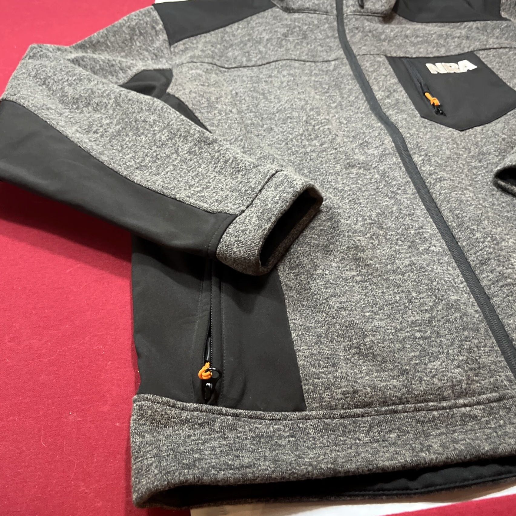 Vintage NRA Gray Black JACKET National Rifle Assoc. Tactical Soft Shell Pocket Lined L Mens Regular Size Size US L / EU 52-54 / 3 - 2 Thumbnail