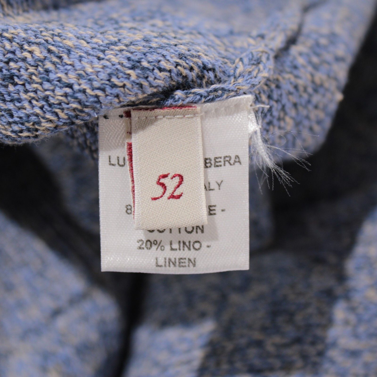 Luciano Barbera Luciano Barbera Sweater Size US L in Blue Size US L / EU 52-54 / 3 - 8 Thumbnail