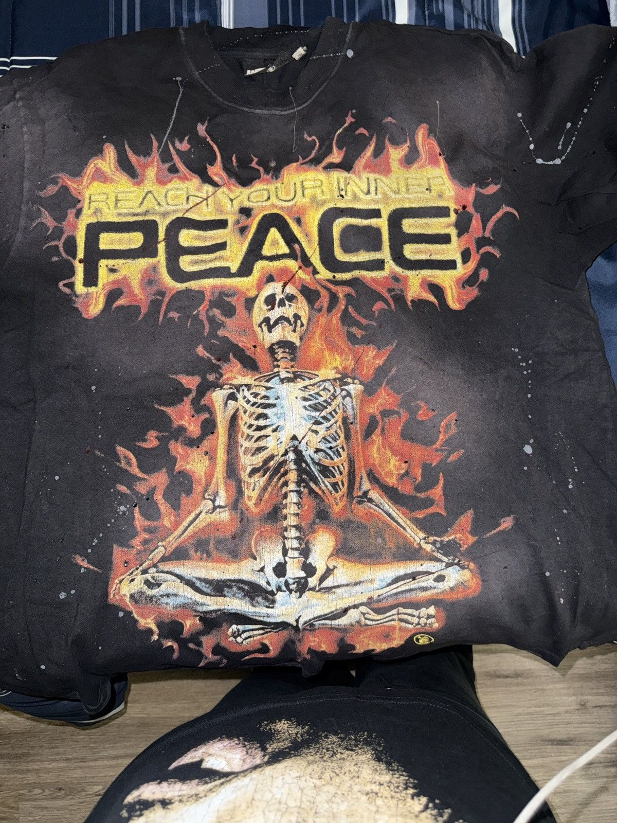 HELLSTAR Hellstar reach your inner peace shirt Size US XL / EU 56 / 4 - 1 Thumbnail