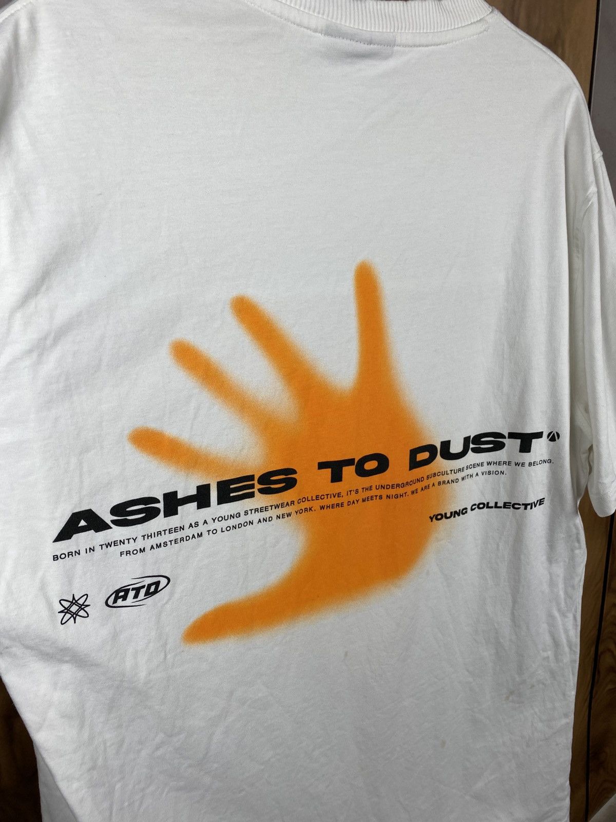 Rap Tees 🦾T-Shirt Ashes To DVST Ashes To Dust Big Logo Arm Tee🦾 Size US L / EU 52-54 / 3 - 3 Thumbnail