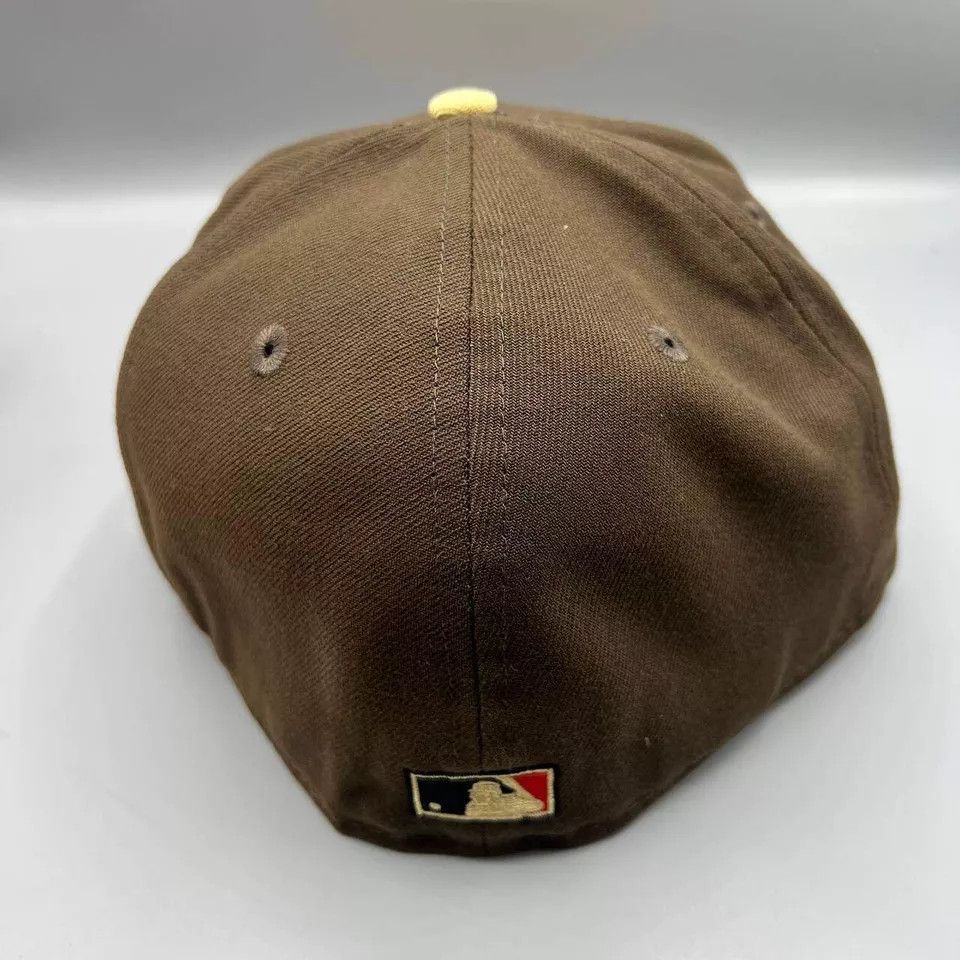 New Era Houston Astros Hat Men 7 5/8 59Fifty New Era MLB Fitted Cap Size ONE SIZE - 5 Thumbnail