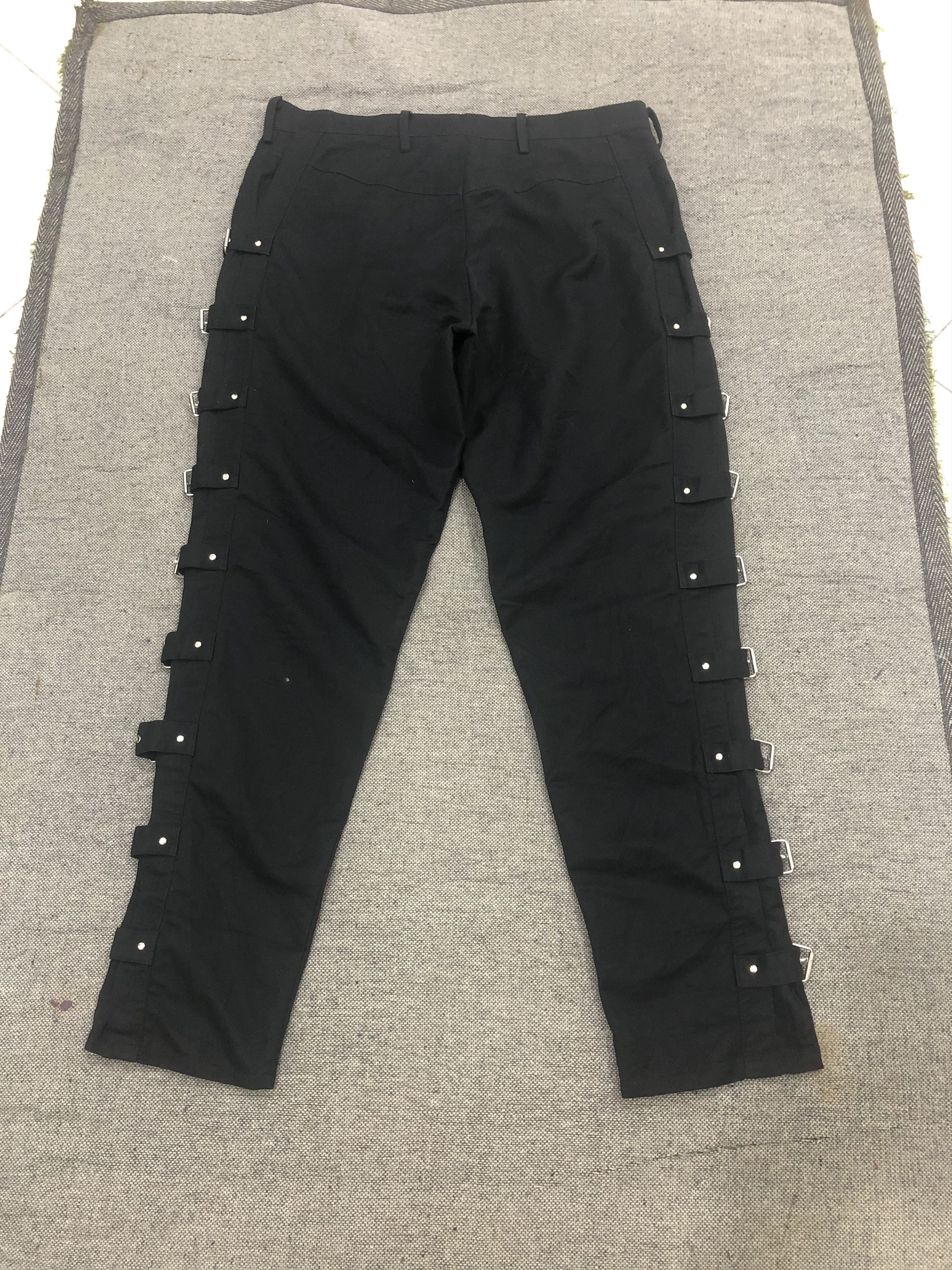 Japanese Brand Dark Star Buckle Strap Punk Goth Bondage Pants Size 36 Size US 36 / EU 52 - 2 Thumbnail