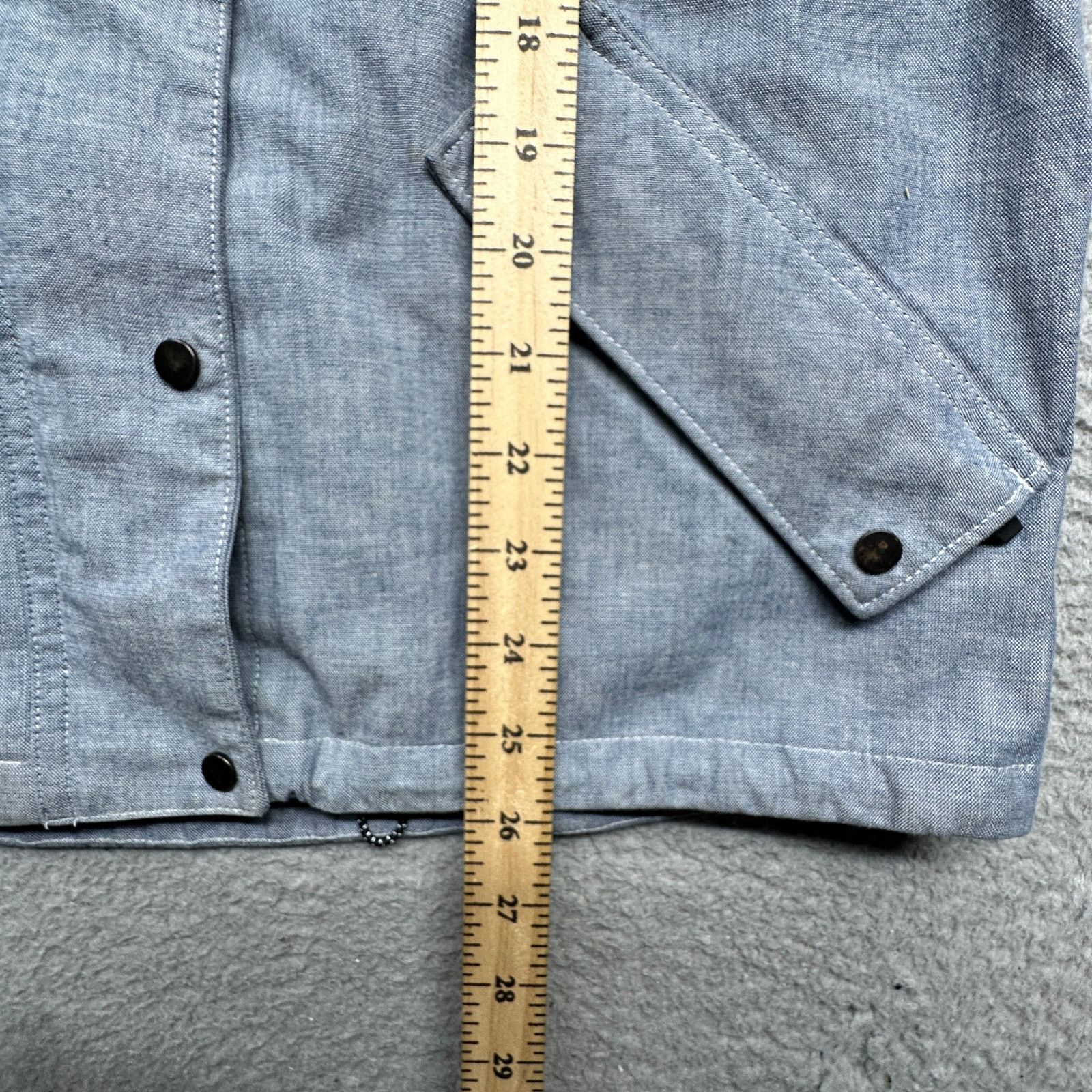 Levi's Levi’s Chambray Ski Snow Hooded Parka Jacket Women Small Size S / US 4 / IT 40 - 4 Thumbnail