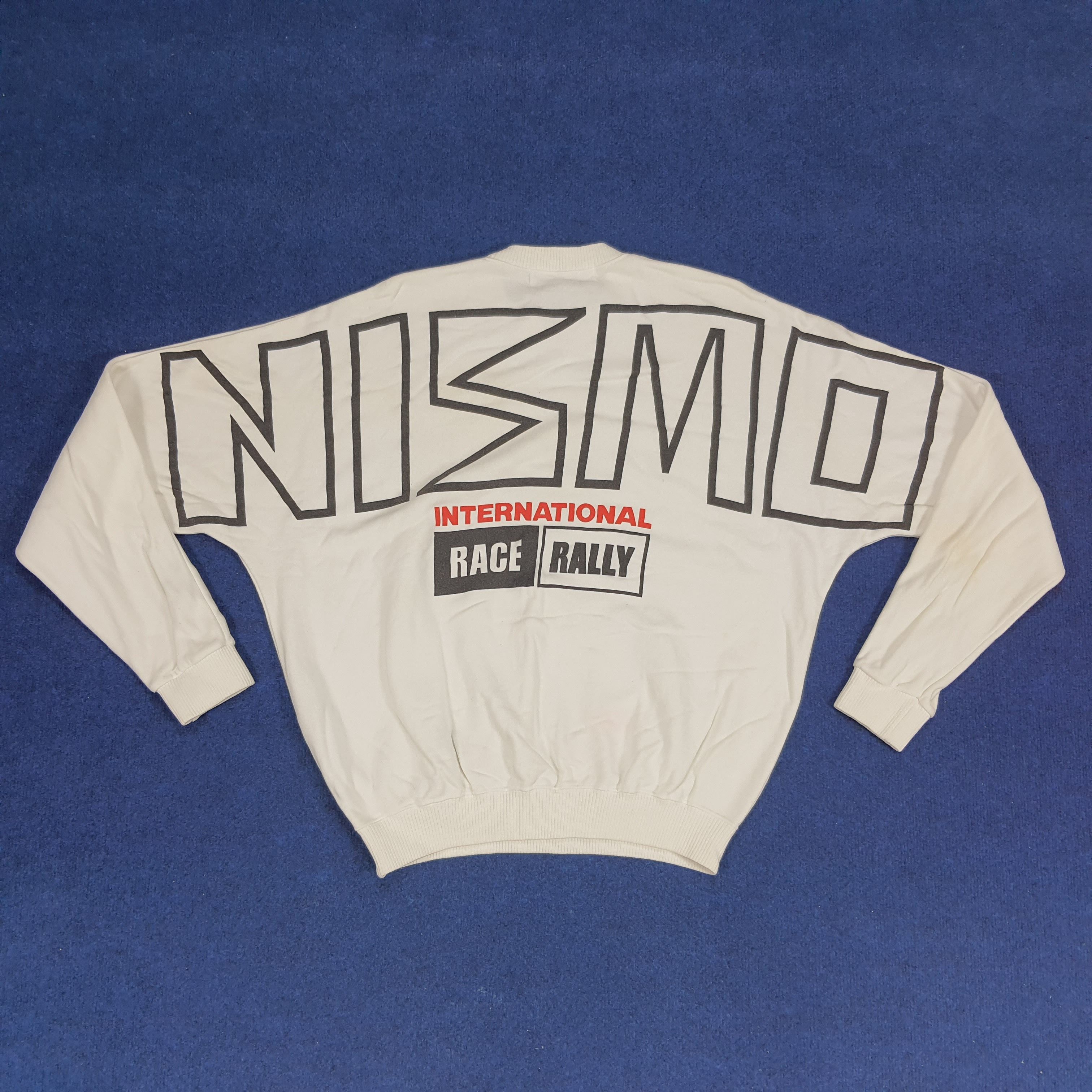 Japanese Brand × Vintage Vintage NISMO International Race Rally Racing Sweatshirt Size US XL / EU 56 / 4 - 1 Thumbnail