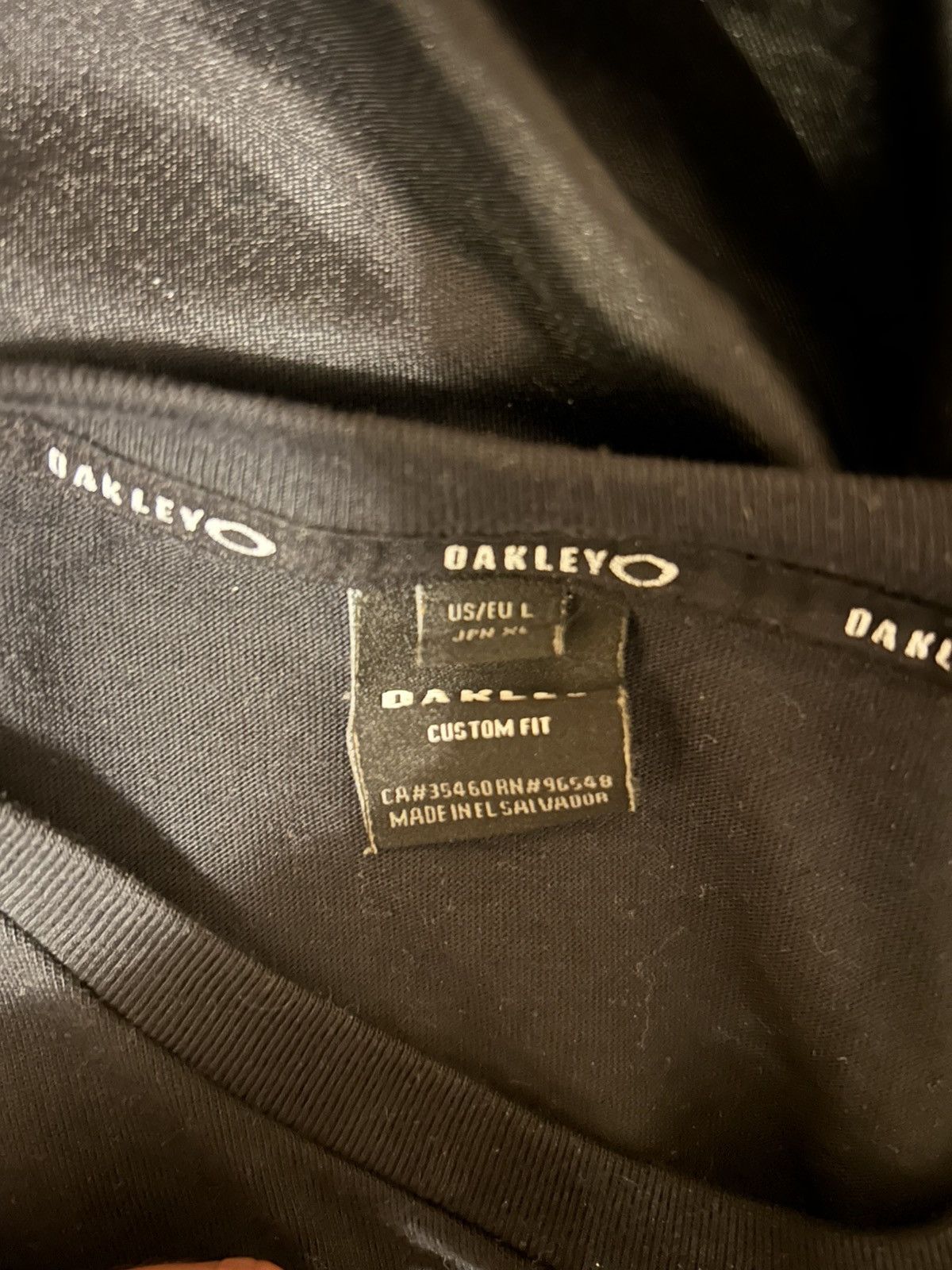 Oakley Oakley Large Black Tee Size US L / EU 52-54 / 3 - 2 Thumbnail