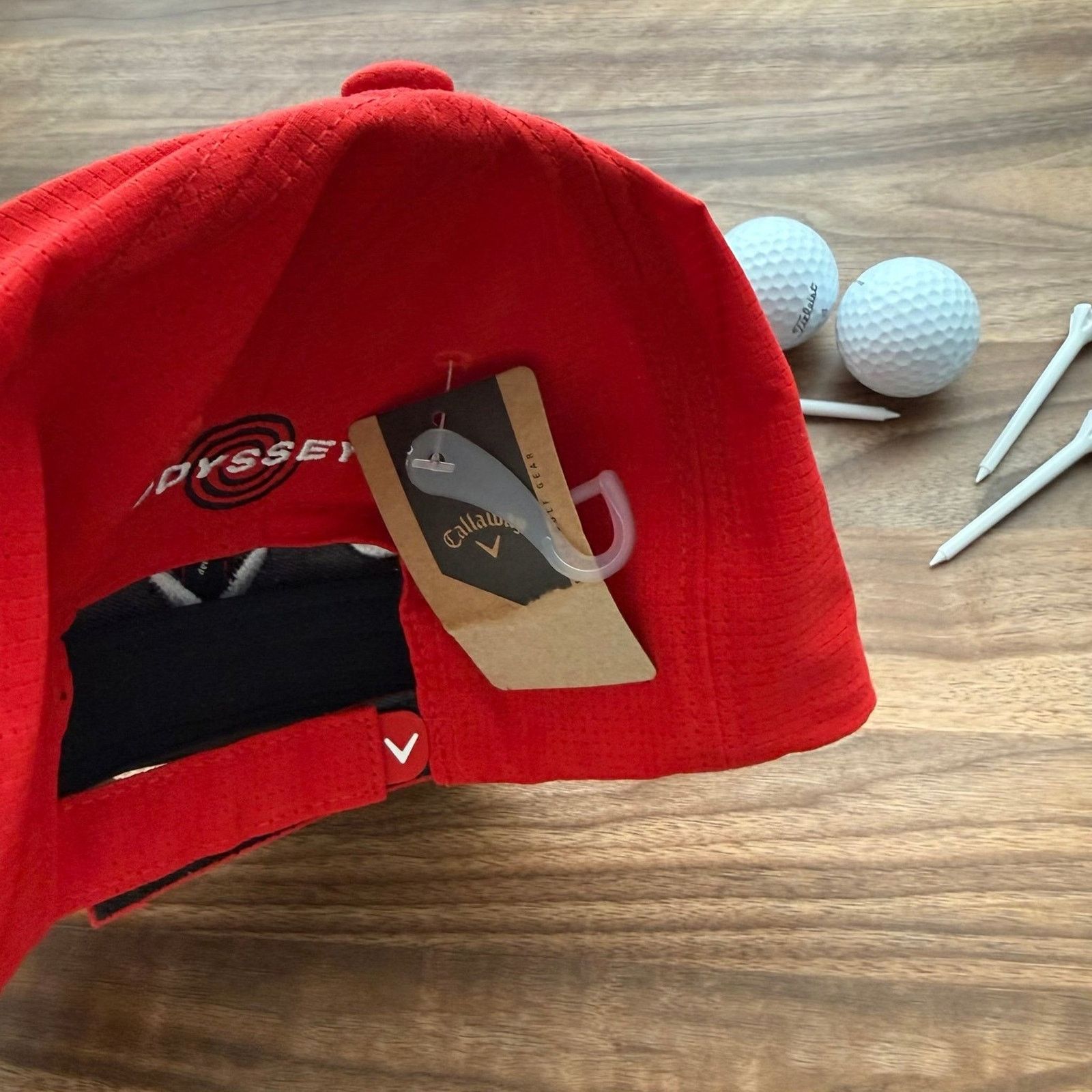 Callaway Callaway Men's Red Golf Hat Size ONE SIZE - 2 Thumbnail