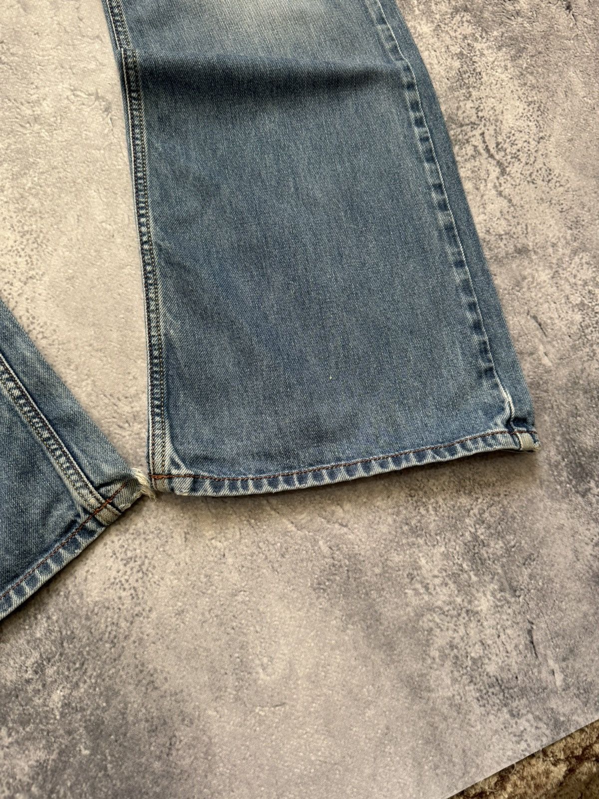 Diesel Vintage Diesel Jeans Baggy Distressed Flared Size US 36 / EU 52 - 8 Thumbnail