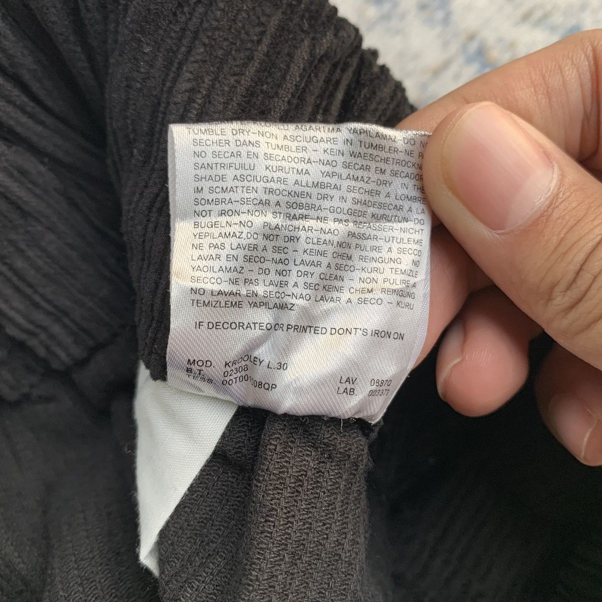 Japanese Brand Japanese Brand Farmers Market Krooley Corduroy HD Pants Size US 30 / EU 46 - 9 Thumbnail